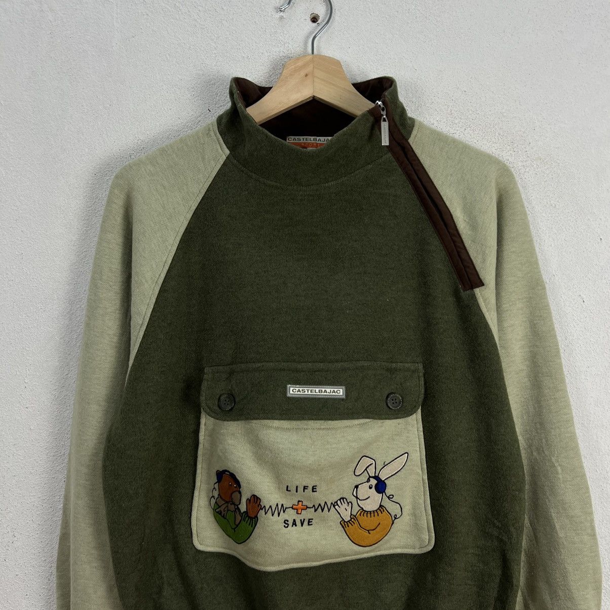 Japanese Brand × Jean Charles De Castelbajac VINTAGE CASTELBAJAC SPORT SWEATSHIRT BIG LOGO Size US M / EU 48-50 / 2 - 3 Thumbnail