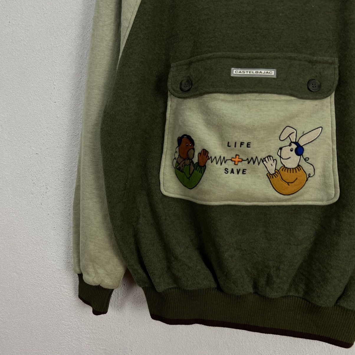 Japanese Brand × Jean Charles De Castelbajac VINTAGE CASTELBAJAC SPORT SWEATSHIRT BIG LOGO Size US M / EU 48-50 / 2 - 4 Thumbnail