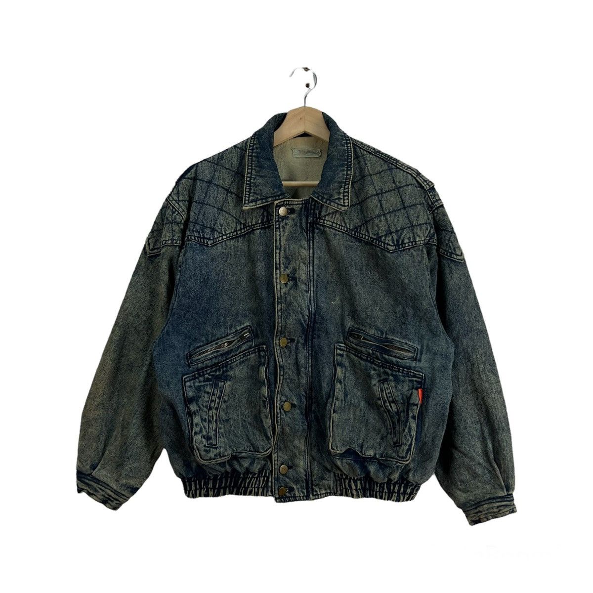 Japanese Brand VINTAGE BOMBER STYLE JACKET INSPIRED BY KAPITAL JAPAN Size US M / EU 48-50 / 2 - 1 Thumbnail