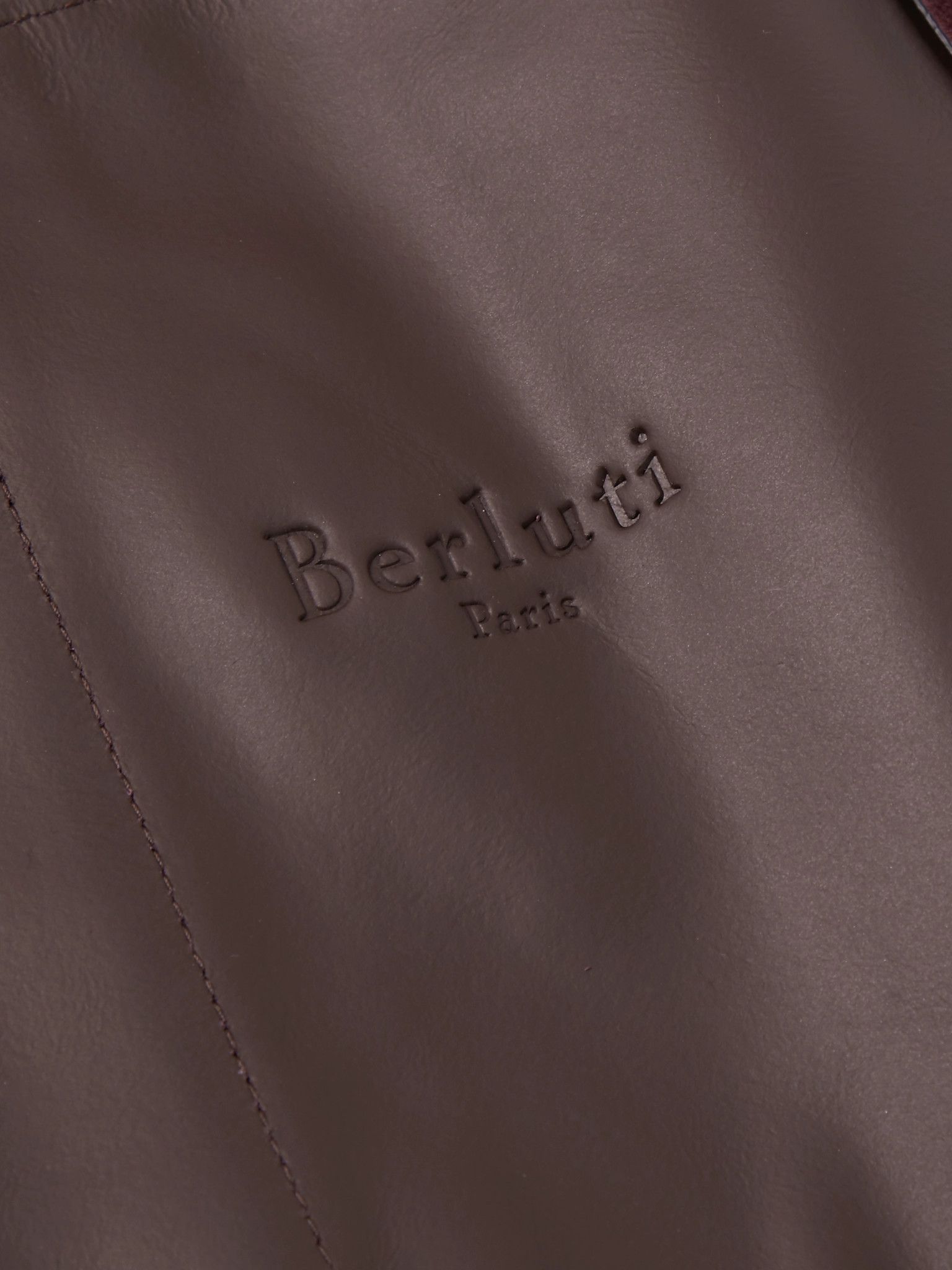 Berluti Berluti Suede Blouson Jacket (Plum, IT 48, FW19) Size US M / EU 48-50 / 2 - 8 Thumbnail