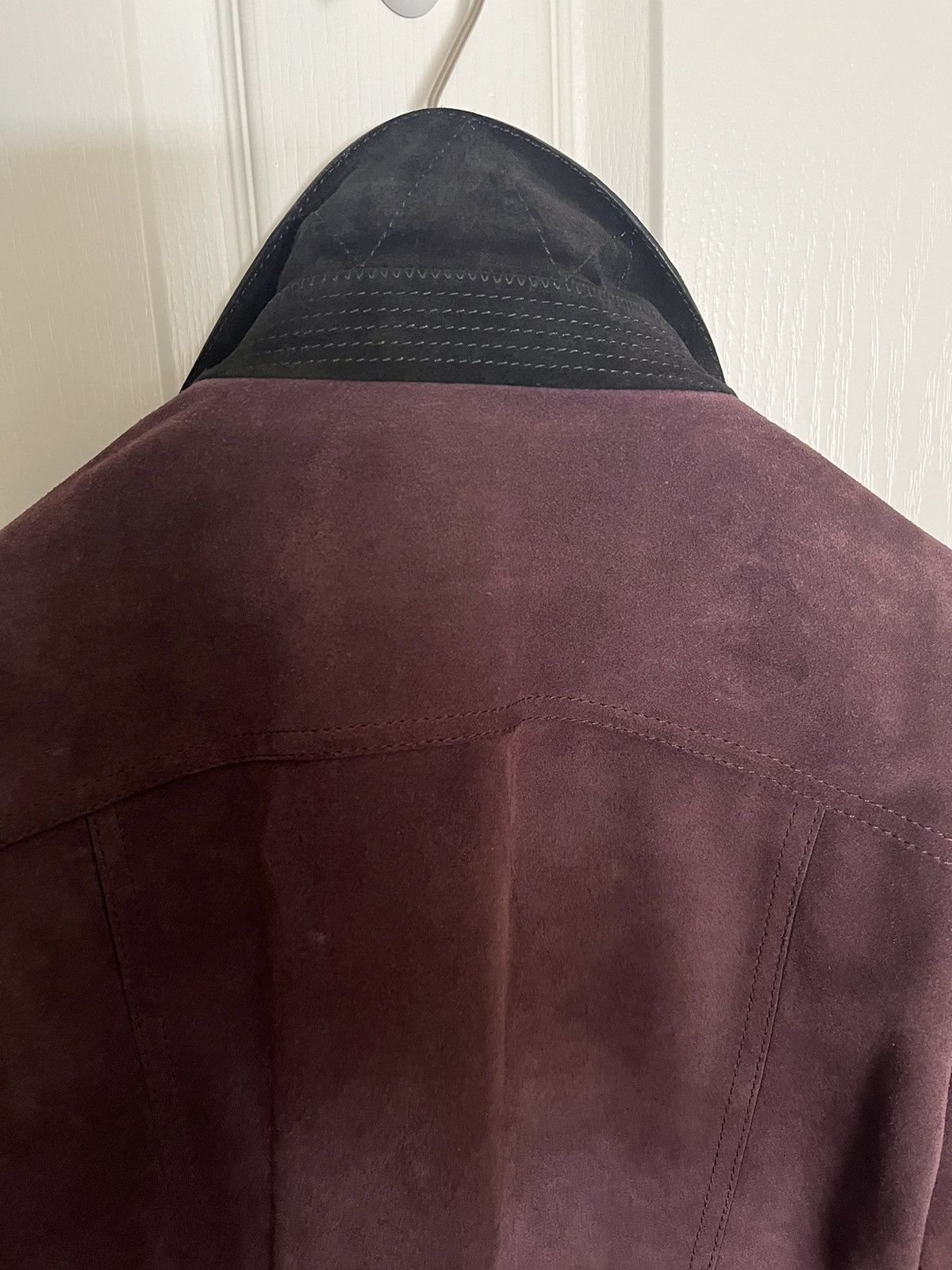 Berluti Berluti Suede Blouson Jacket (Plum, IT 48, FW19) Size US M / EU 48-50 / 2 - 11 Thumbnail