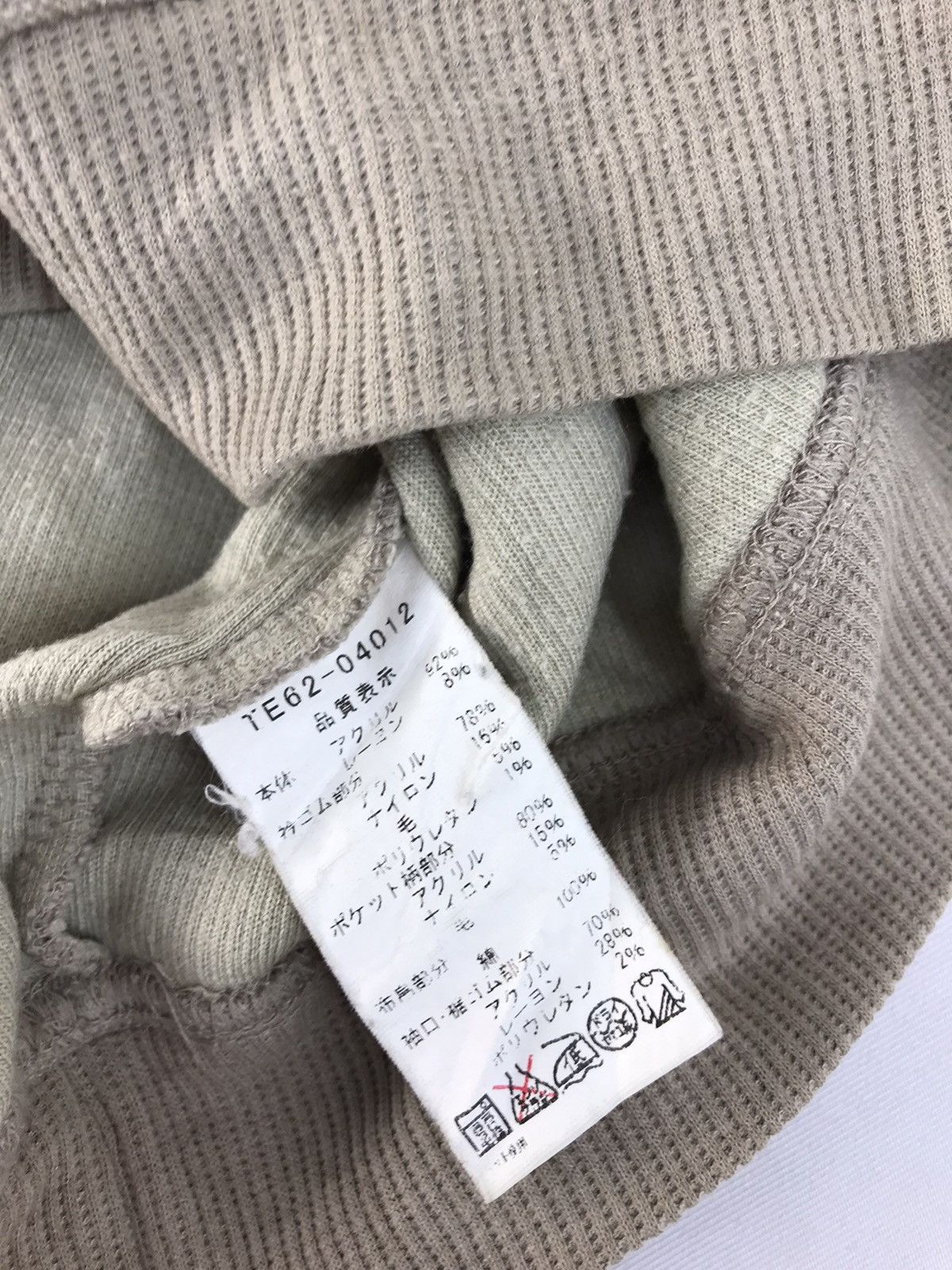 Mieru Avant Garde Blue Label Single Pocket Crew Neck