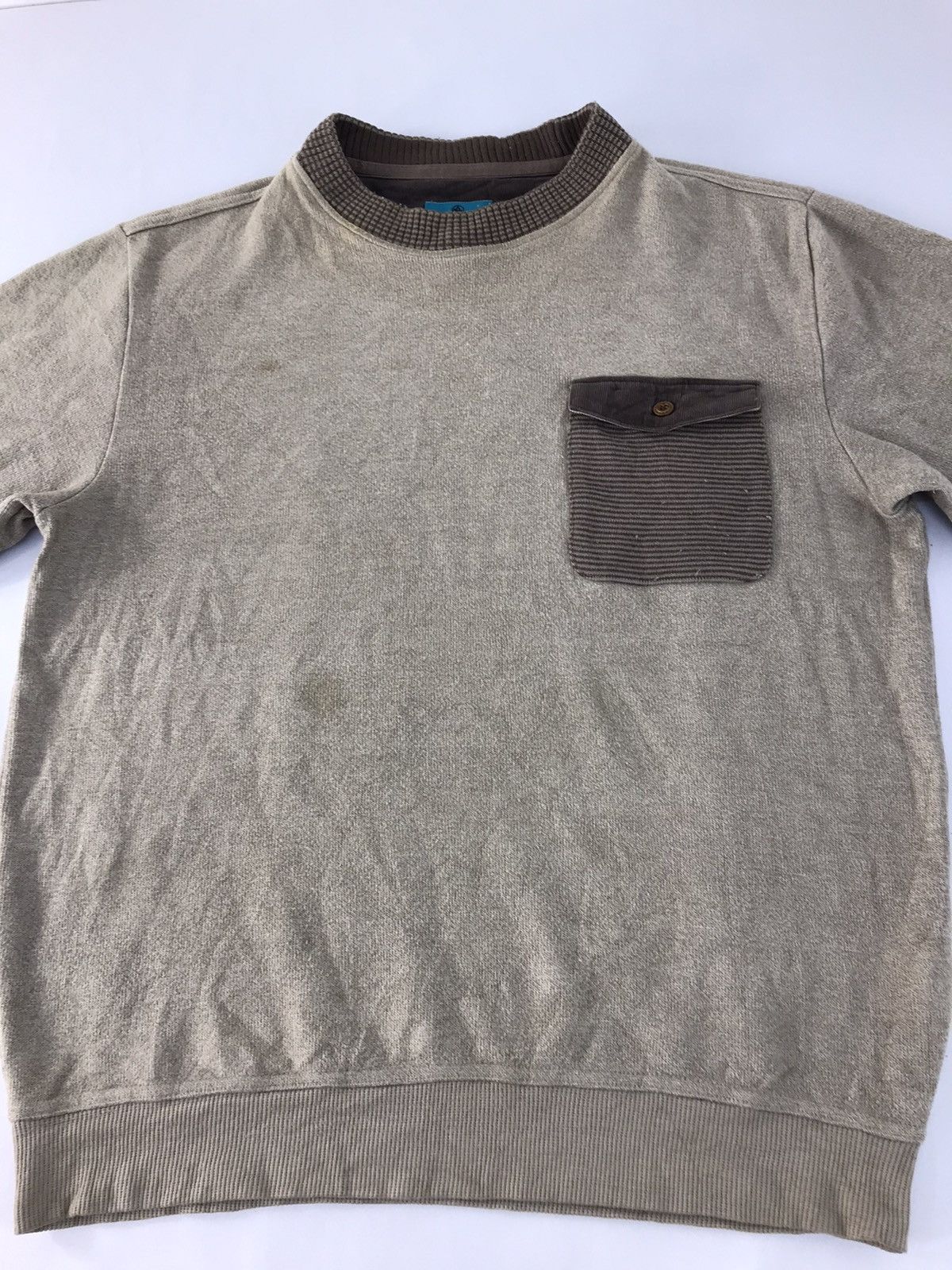 Mieru Avant Garde Blue Label Single Pocket Crew Neck