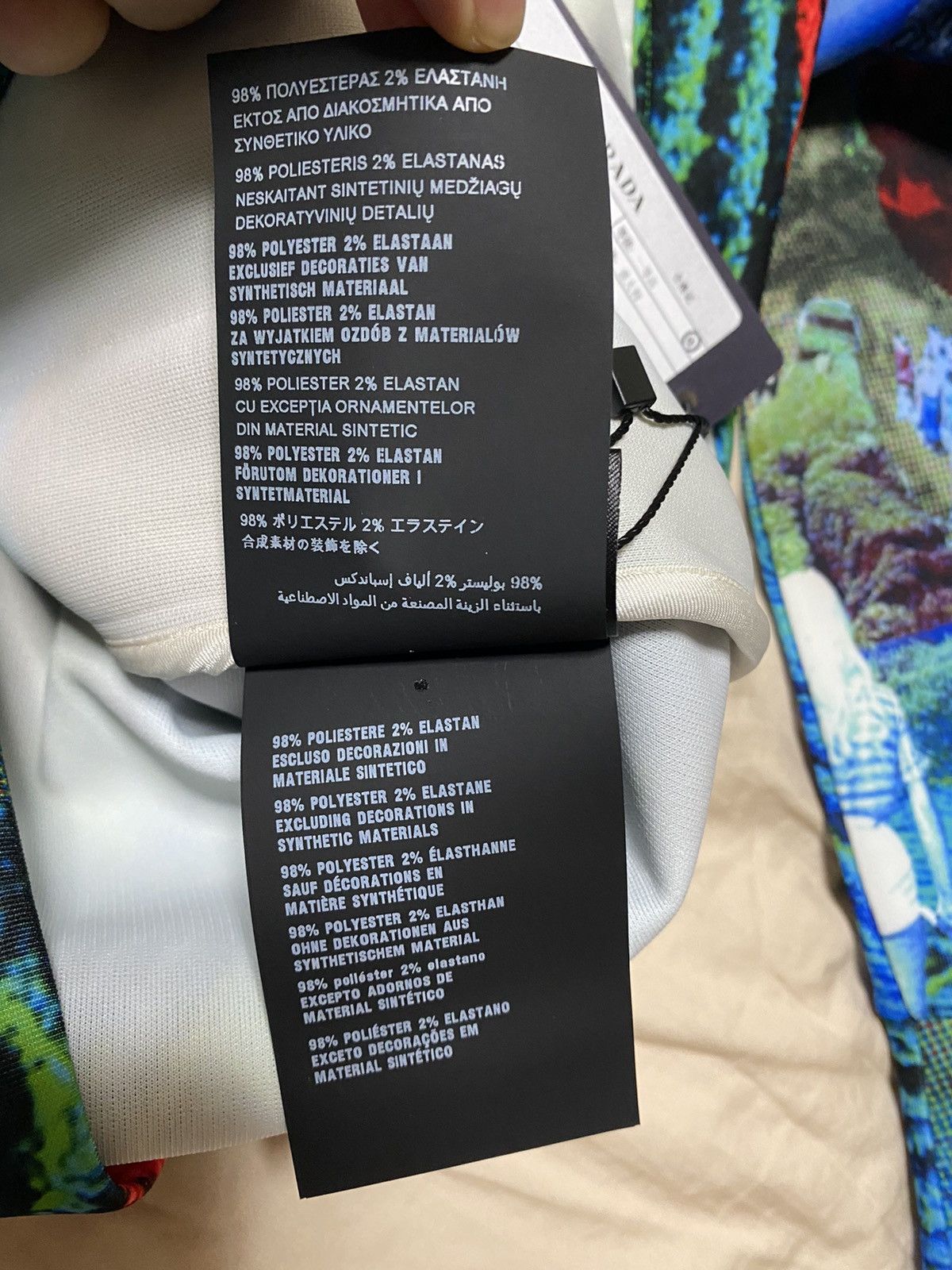 Prada SS19 psychedelic jacket Size S