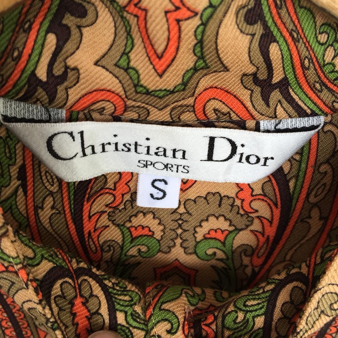Christian Dior Monsieur 💥Vintage Christian Dior Oversized Shirt Button Size S / US 4 / IT 40 - 6 Thumbnail