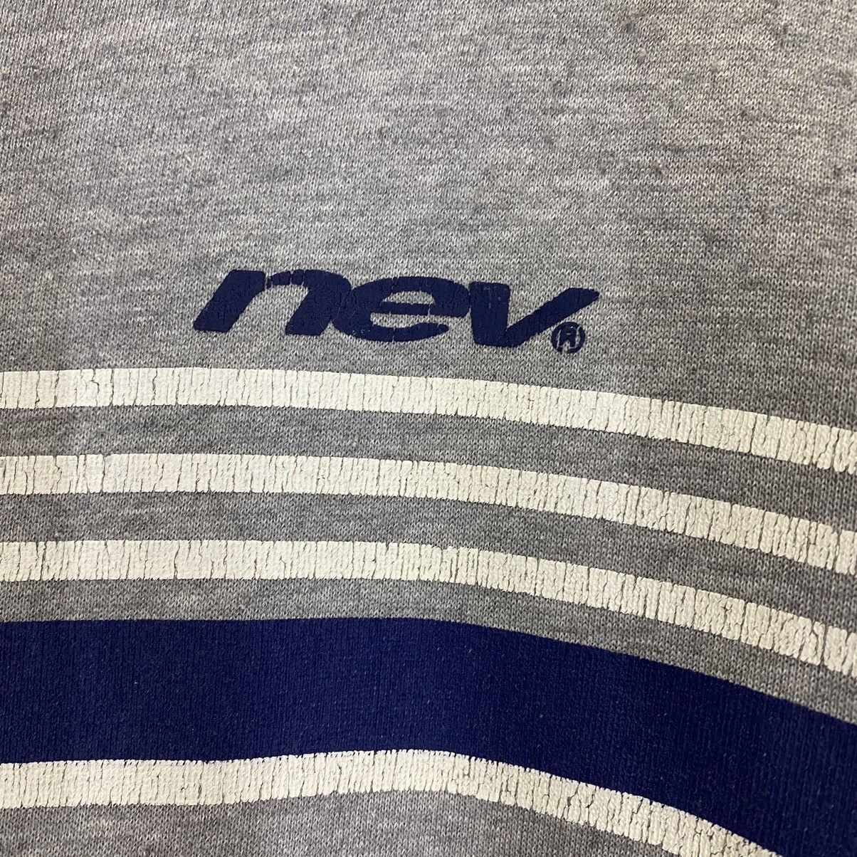 Japanese Brand × Vintage Vintage 90s Nev Big Logo Crewneck Sweatshirt Size M Size US M / EU 48-50 / 2 - 7 Thumbnail