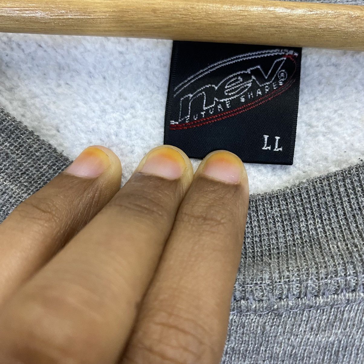 Japanese Brand × Vintage Vintage 90s Nev Big Logo Crewneck Sweatshirt Size M Size US M / EU 48-50 / 2 - 10 Thumbnail