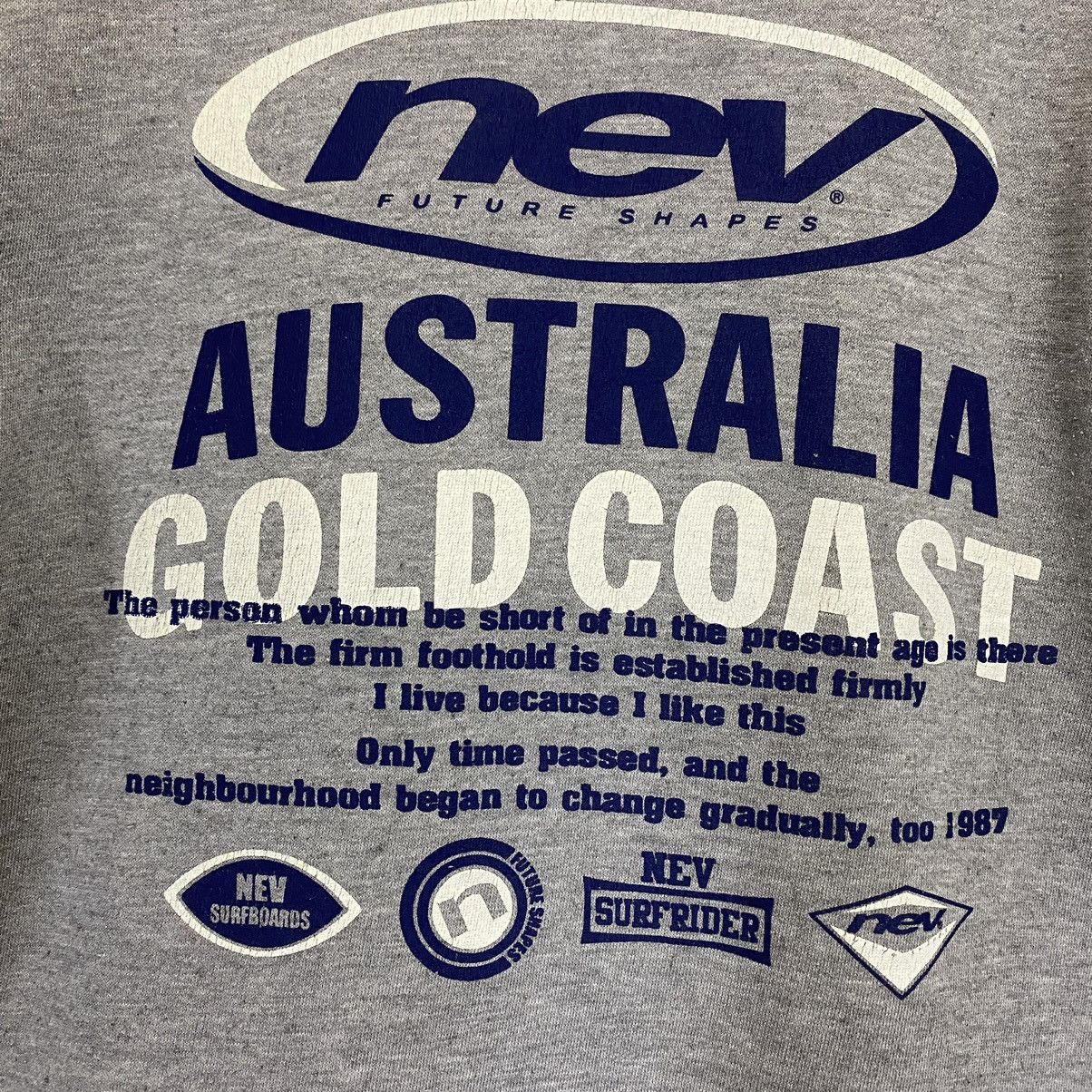Japanese Brand × Vintage Vintage 90s Nev Big Logo Crewneck Sweatshirt Size M Size US M / EU 48-50 / 2 - 4 Thumbnail