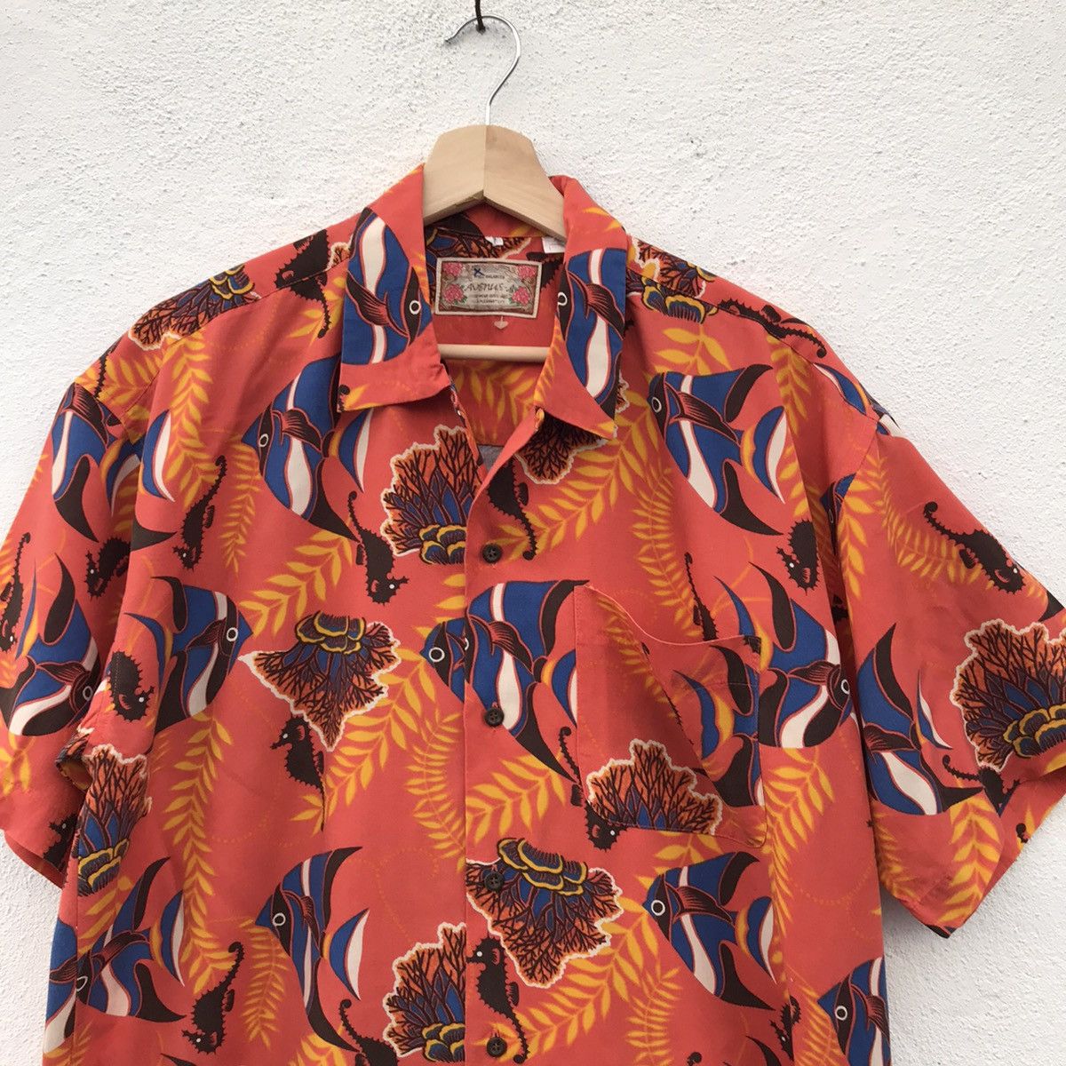 Vintage Vintage Avenue A Rayon Hawaiian Shirt Size US M / EU 48-50 / 2 - 2 Thumbnail