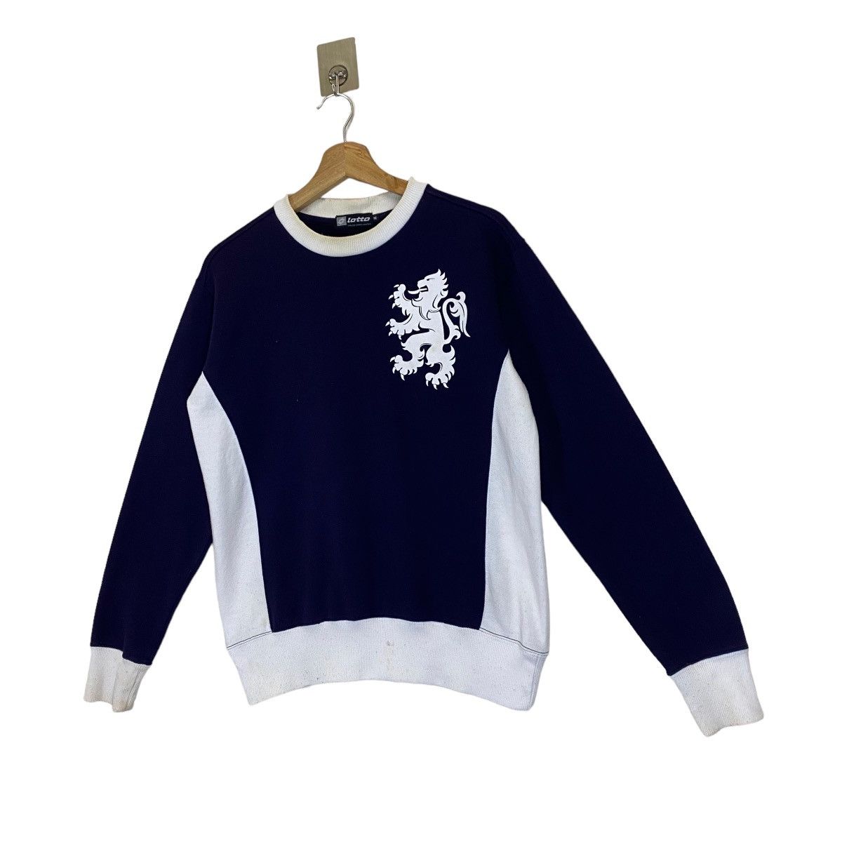 Lotto Sport × Vintage Vintage 90s Lotto Big Logo Crewneck Sweatshirt Size S Size US S / EU 44-46 / 1 - 3 Thumbnail