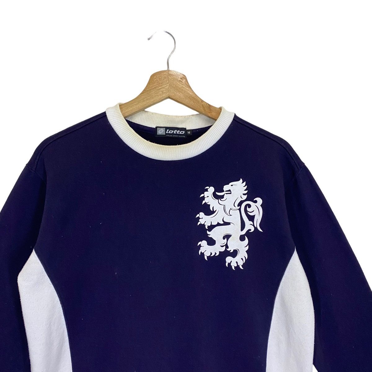 Lotto Sport × Vintage Vintage 90s Lotto Big Logo Crewneck Sweatshirt Size S Size US S / EU 44-46 / 1 - 4 Thumbnail