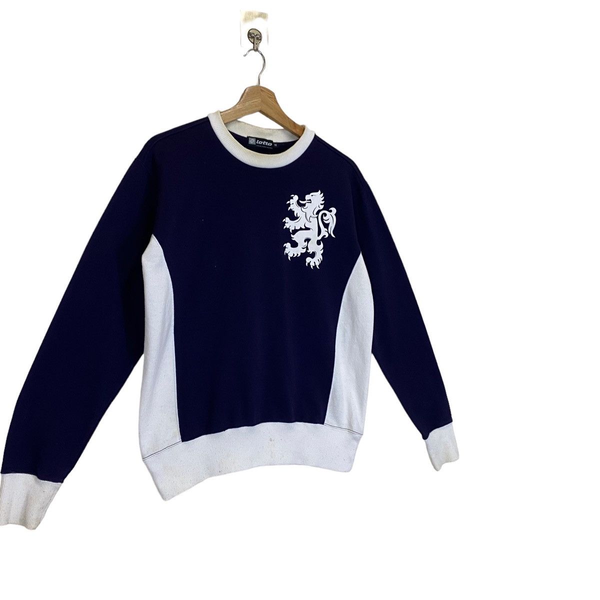 Lotto Sport × Vintage Vintage 90s Lotto Big Logo Crewneck Sweatshirt Size S Size US S / EU 44-46 / 1 - 2 Thumbnail