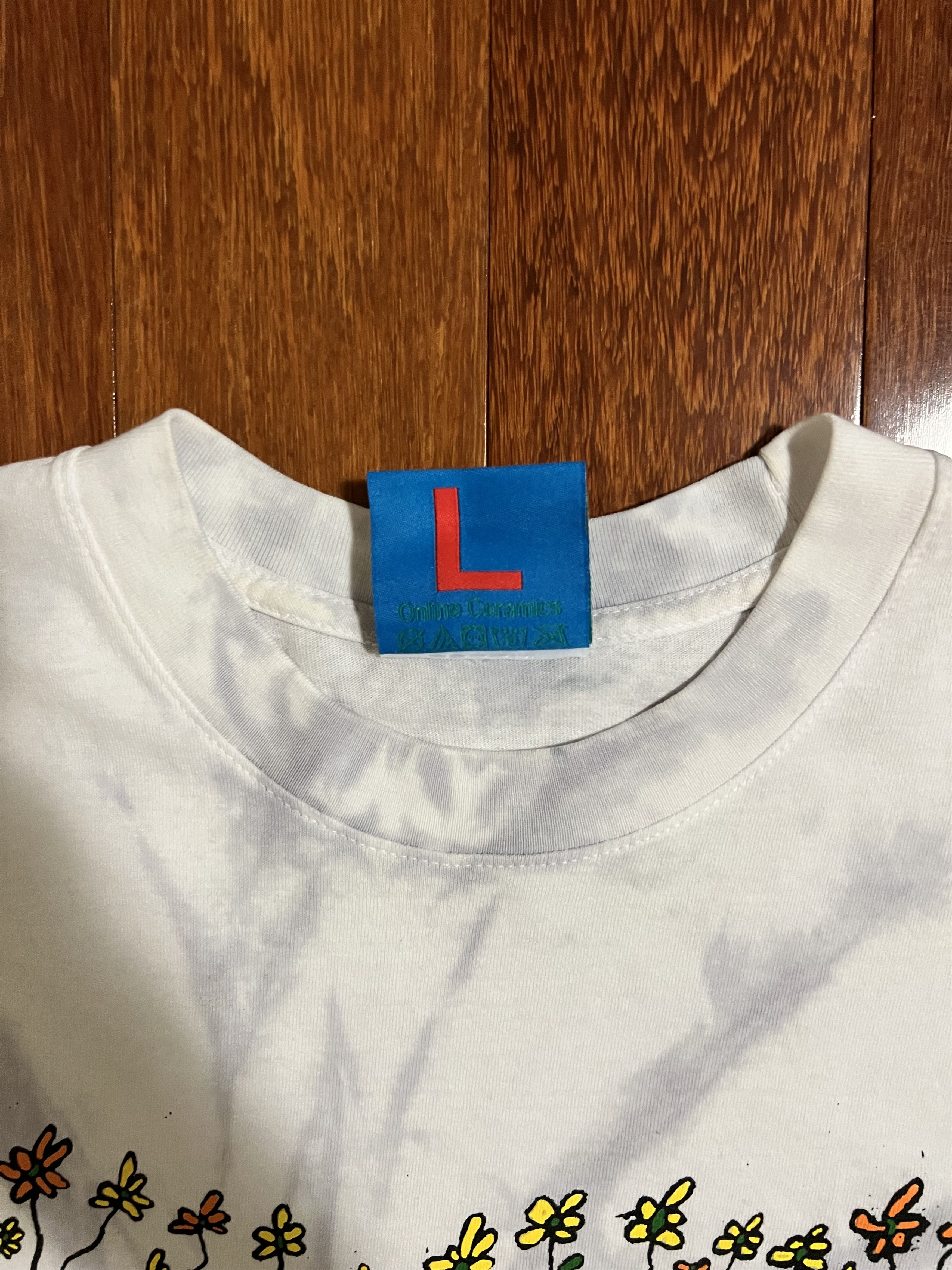 Online Ceramics 💚 Online Ceramics Tie Dye Logo Tee Large NEW Size US L / EU 52-54 / 3 - 4 Thumbnail
