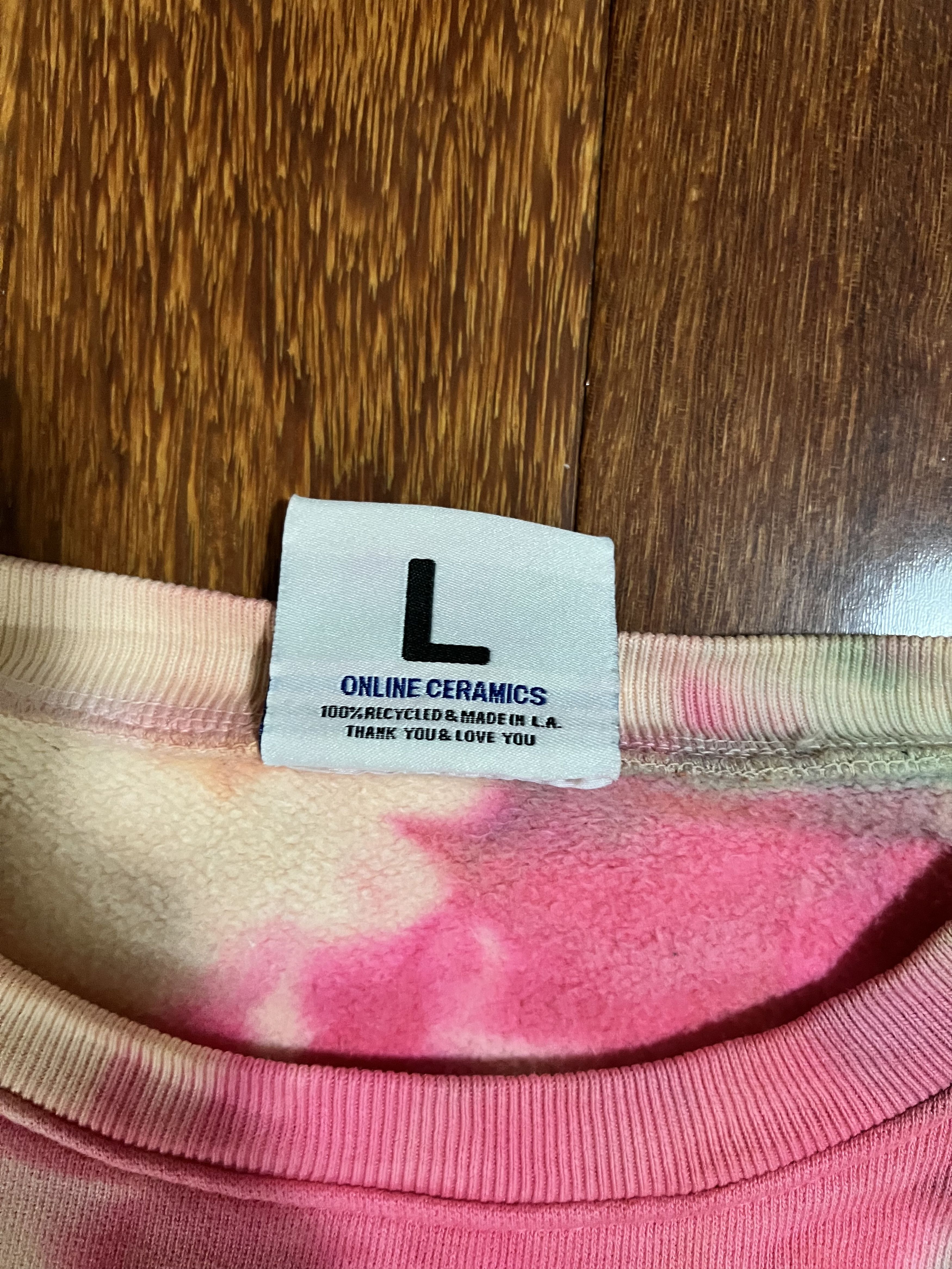 Online Ceramics 💚 2018 Online Ceramics Hypefest Jimi Wordsearch Crewneck Size US L / EU 52-54 / 3 - 4 Thumbnail