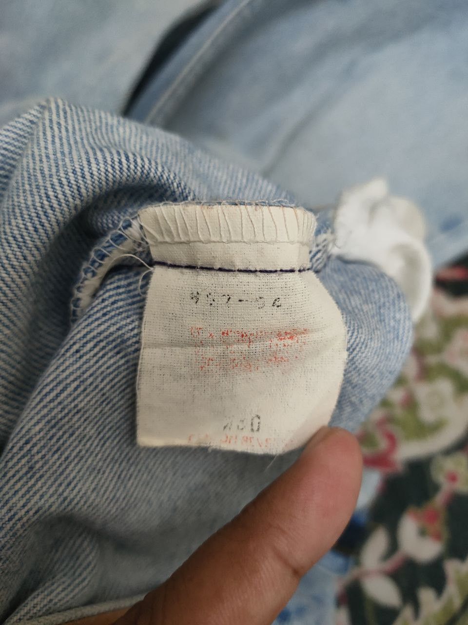 Levi's Vintage Clothing ❎ Vintage Levis 607 Denim Pant Orange Tab Size US 30 / EU 46 - 4 Thumbnail