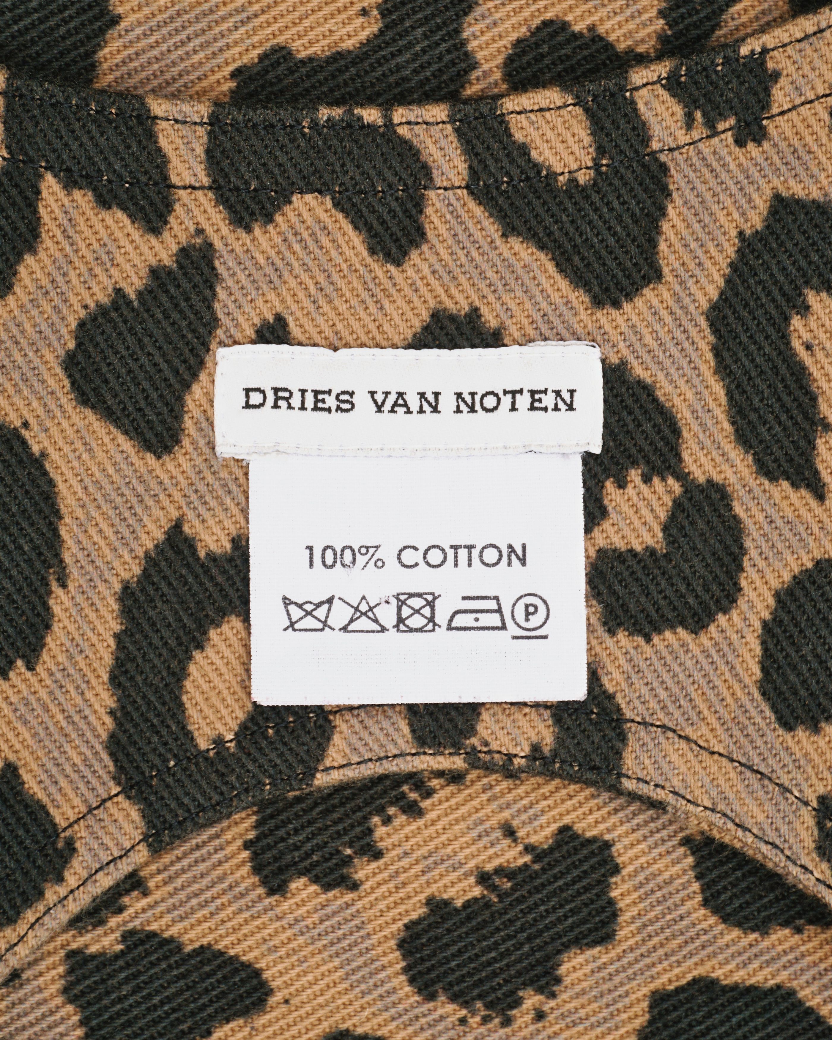 Dries Van Noten Dries van Noten SS14 Leopard Holster