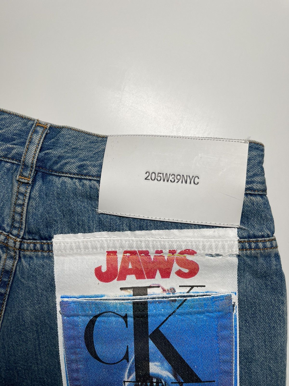 Calvin Klein 205W39NYC × Raf Simons CALVIN KLEIN 205W39NYC JAWS BACK POCKET JEANS Size US 32 / EU 48 - 5 Thumbnail