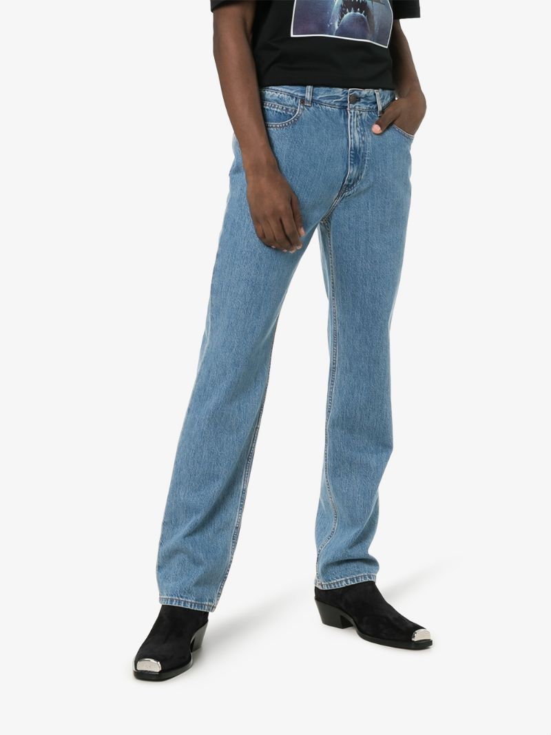 Calvin Klein 205W39NYC × Raf Simons CALVIN KLEIN 205W39NYC JAWS BACK POCKET JEANS Size US 32 / EU 48 - 3 Thumbnail
