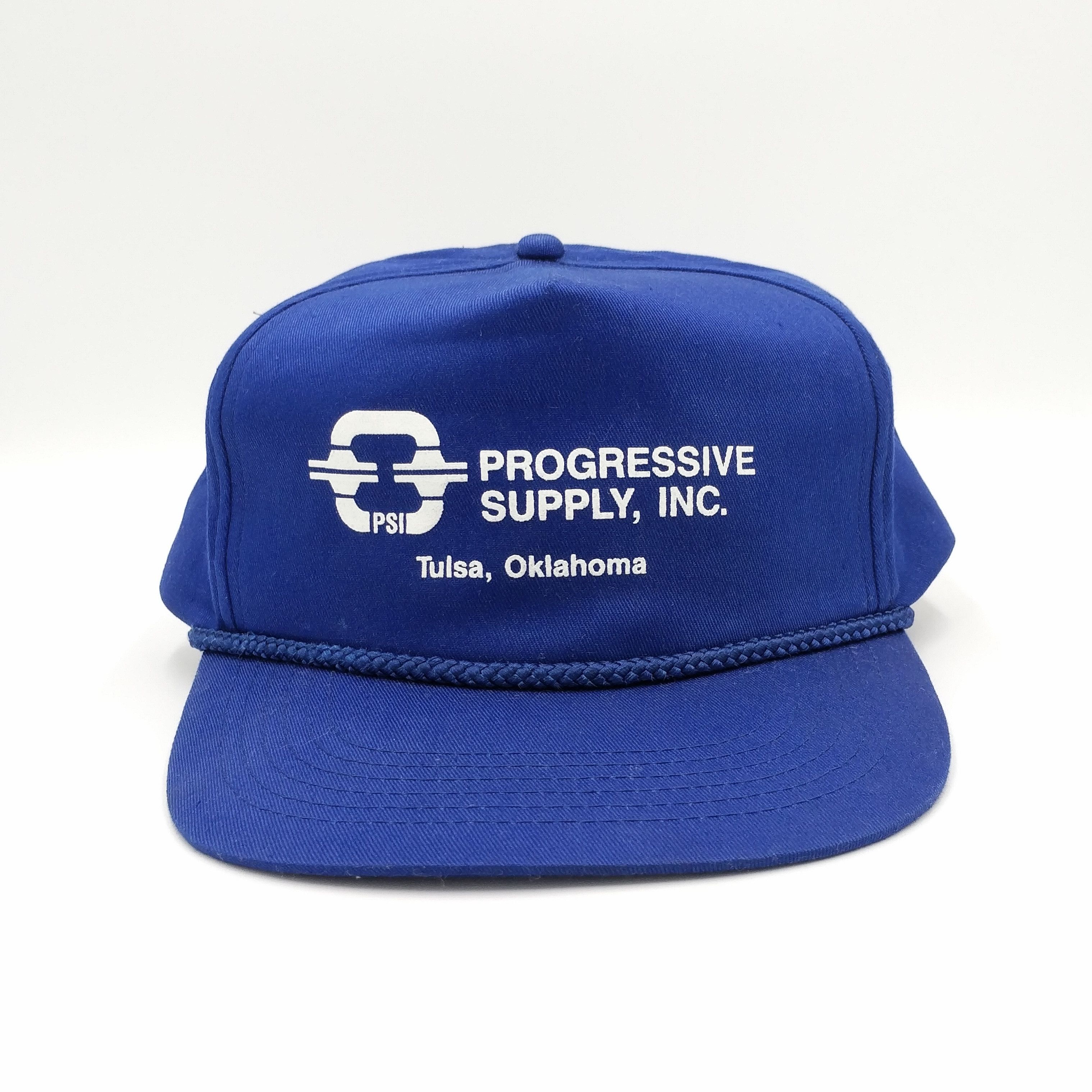 Vintage Vintage Progressive Supply Inc Snapback Trucker Hat Size ONE SIZE - 2 Thumbnail
