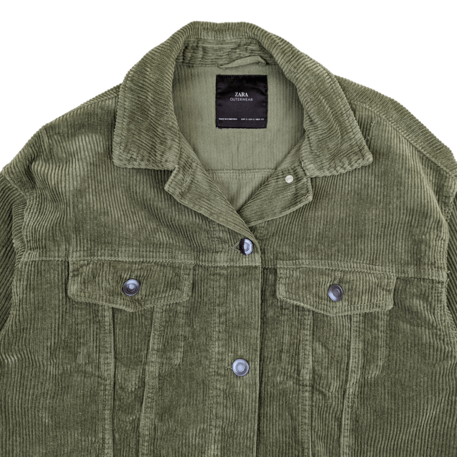 Cowboy Equipment ZARA Corduroy Button Up Jacket Cowboy Style Size US S / EU 44-46 / 1 - 4 Thumbnail