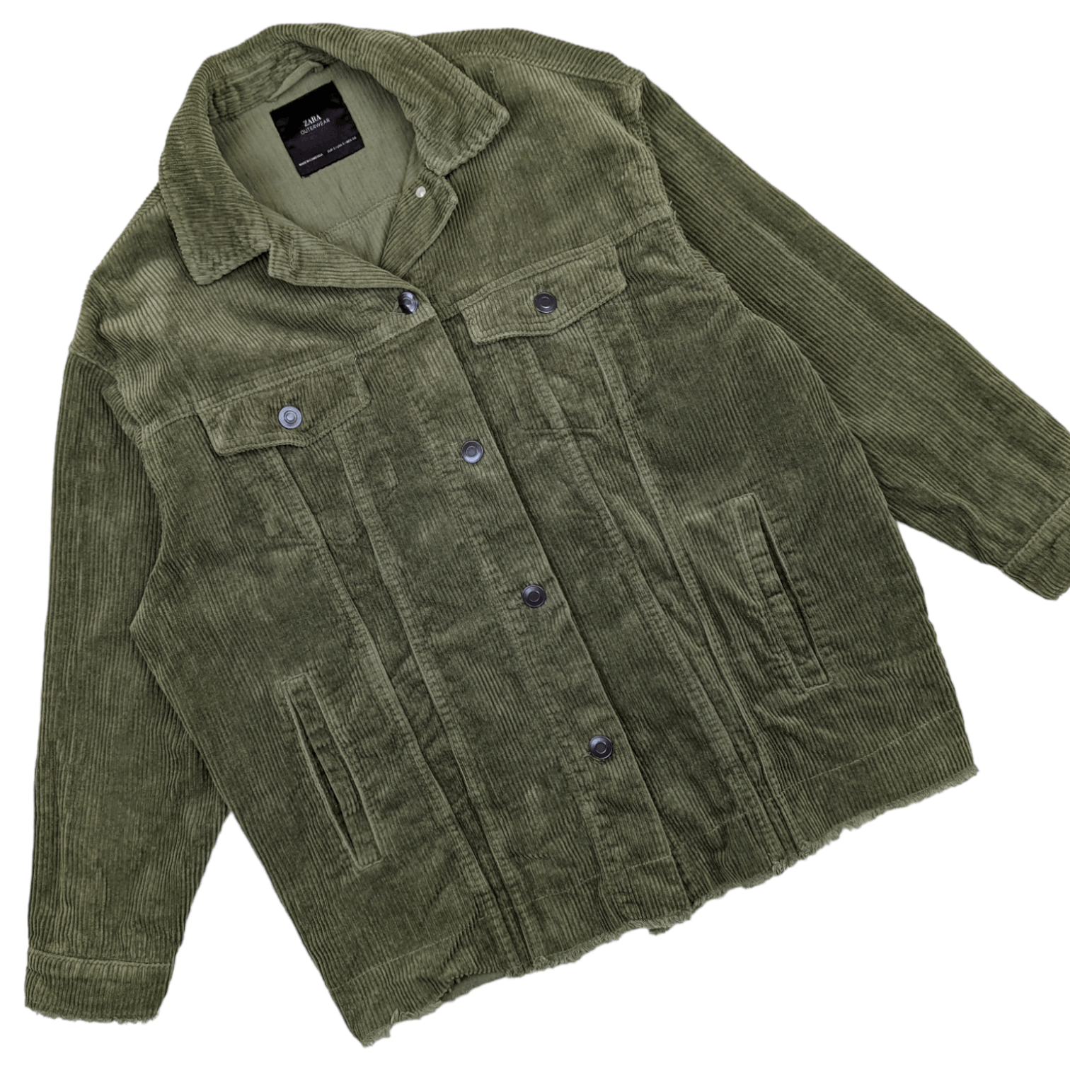 Cowboy Equipment ZARA Corduroy Button Up Jacket Cowboy Style Size US S / EU 44-46 / 1 - 2 Thumbnail