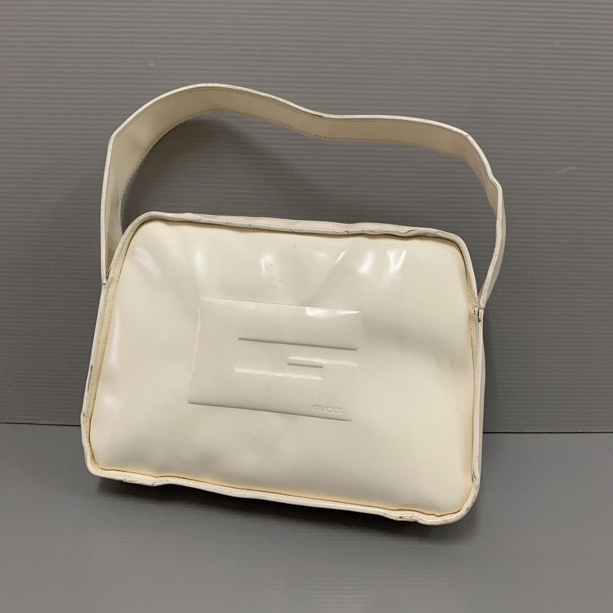 Gucci Gucci Leather Vernis White Dinner Bag Size ONE SIZE - 2 Thumbnail