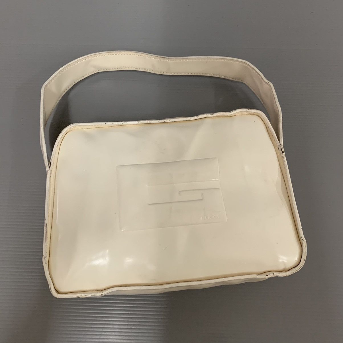 Gucci Gucci Leather Vernis White Dinner Bag Size ONE SIZE - 12 Thumbnail