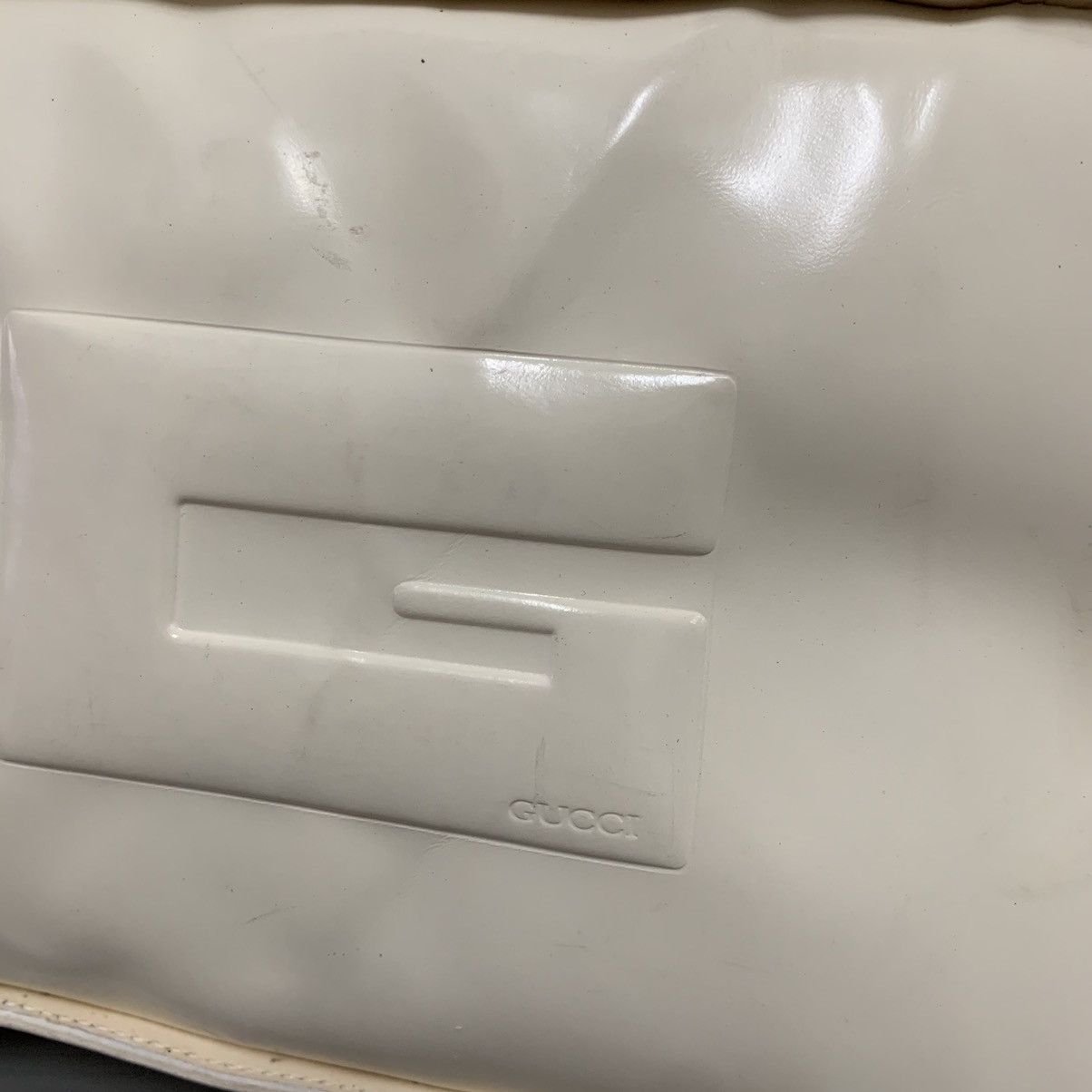 Gucci Gucci Leather Vernis White Dinner Bag Size ONE SIZE - 8 Thumbnail
