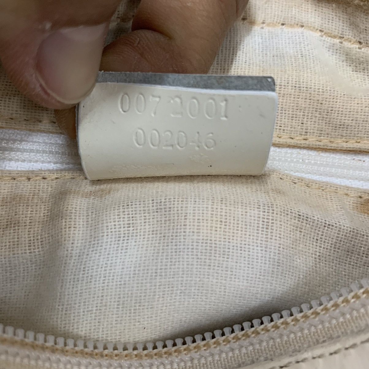 Gucci Gucci Leather Vernis White Dinner Bag Size ONE SIZE - 10 Thumbnail