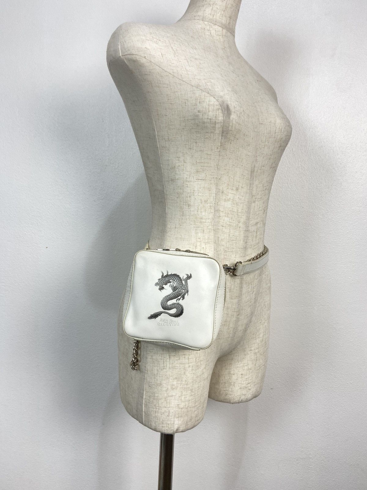 Jean Paul Gaultier Jean Paul Gaultier JPG Dragon Mini Cube Chain Bag Size ONE SIZE - 18 Thumbnail