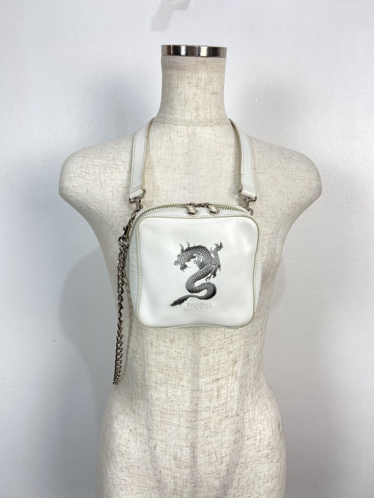 Jean Paul Gaultier Jean Paul Gaultier JPG Dragon Mini Cube Chain Bag Size ONE SIZE - 20 Thumbnail