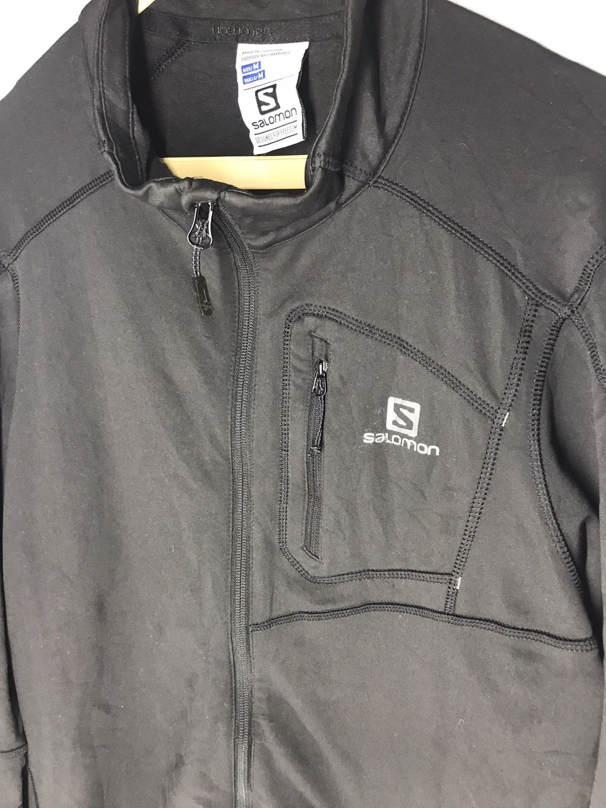 Salomon Salomon designer for freedom zipper long sleeve shirt Size US M / EU 48-50 / 2 - 6 Thumbnail