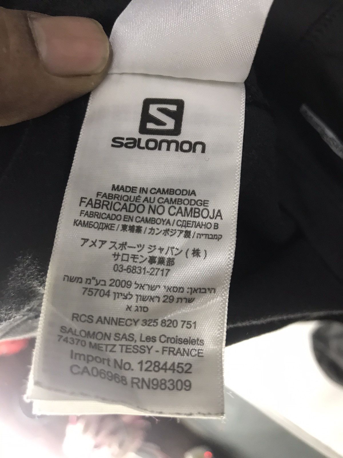 Salomon Salomon designer for freedom zipper long sleeve shirt Size US M / EU 48-50 / 2 - 4 Thumbnail