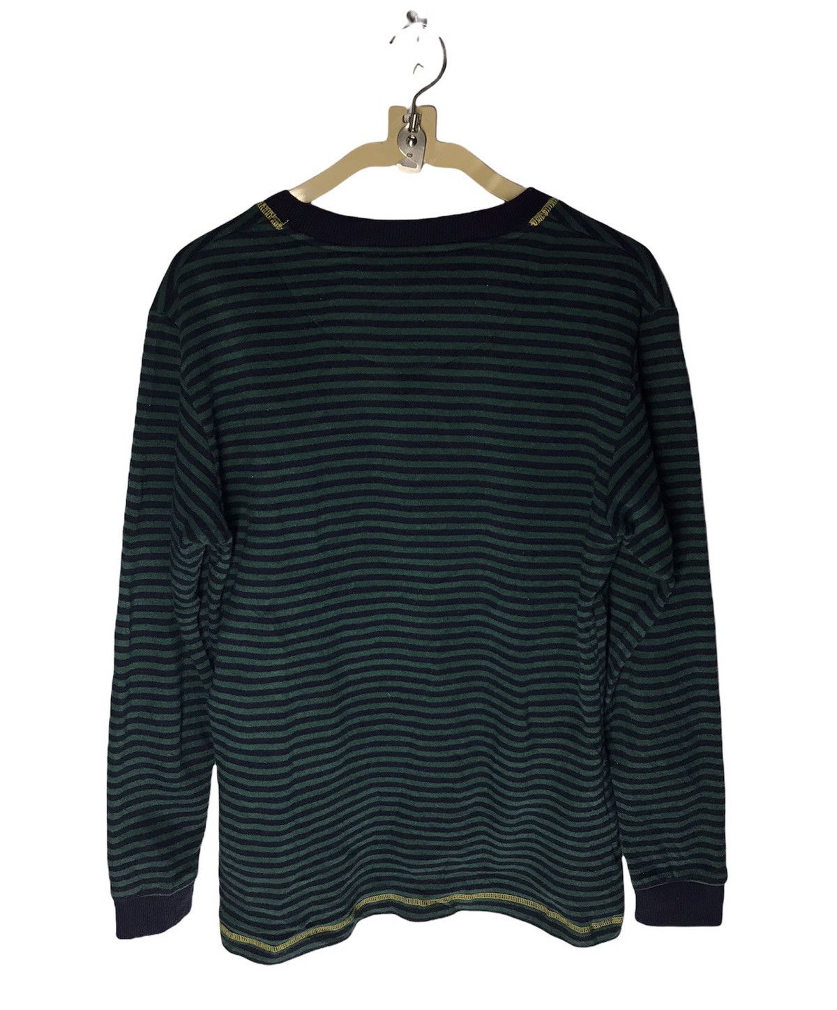 Japanese Brand Outdoor stripe night wear shirt Size US M / EU 48-50 / 2 - 2 Thumbnail