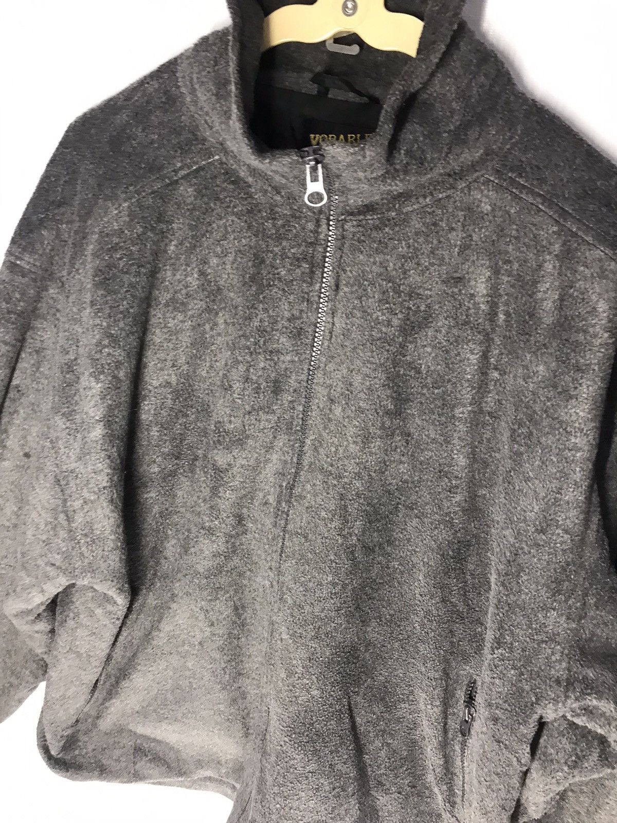 Japanese Brand Embroidered back logo jubain fleece zipper sweater Size US M / EU 48-50 / 2 - 3 Thumbnail