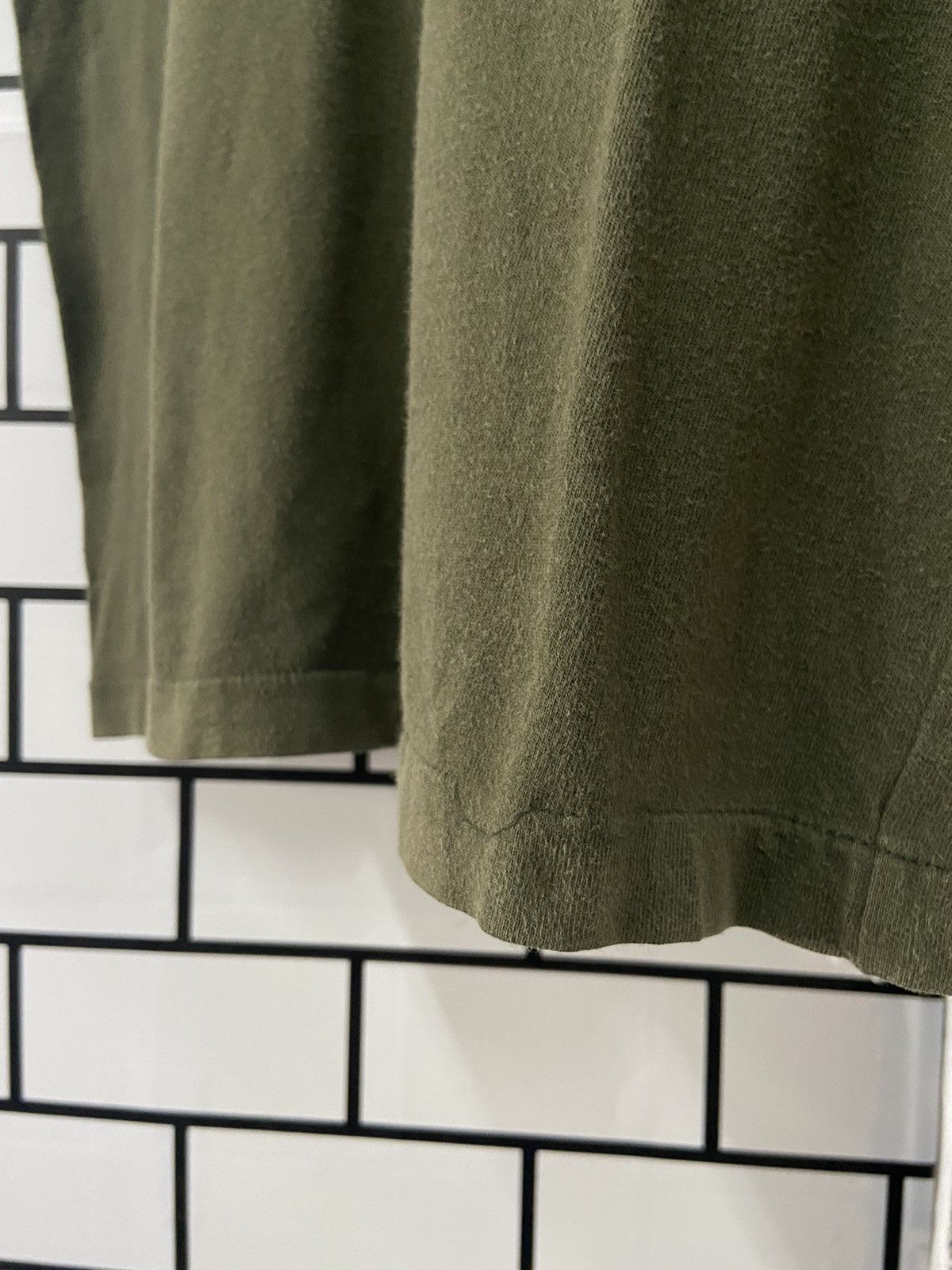 Vintage × agnes b. Vintage 90’s Agnes B Homme Paris Pocket Sun Faded Tee Size US M / EU 48-50 / 2 - 5 Thumbnail