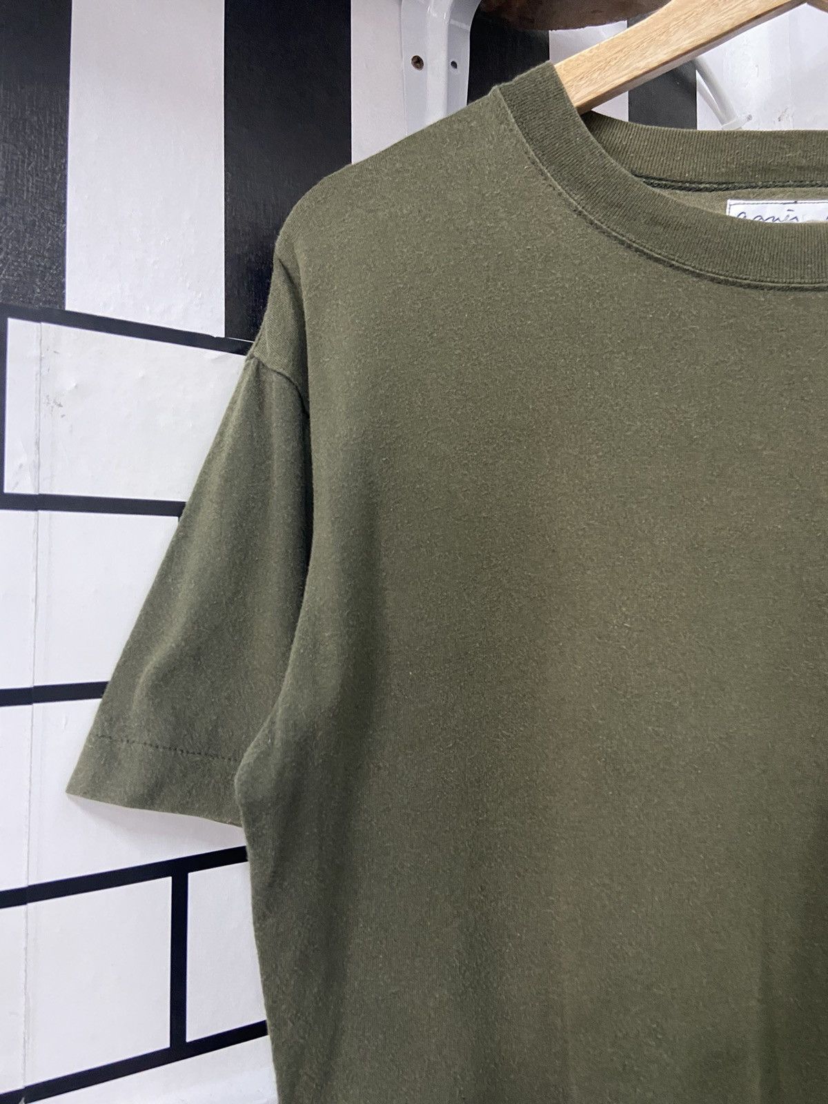 Vintage × agnes b. Vintage 90’s Agnes B Homme Paris Pocket Sun Faded Tee Size US M / EU 48-50 / 2 - 7 Thumbnail