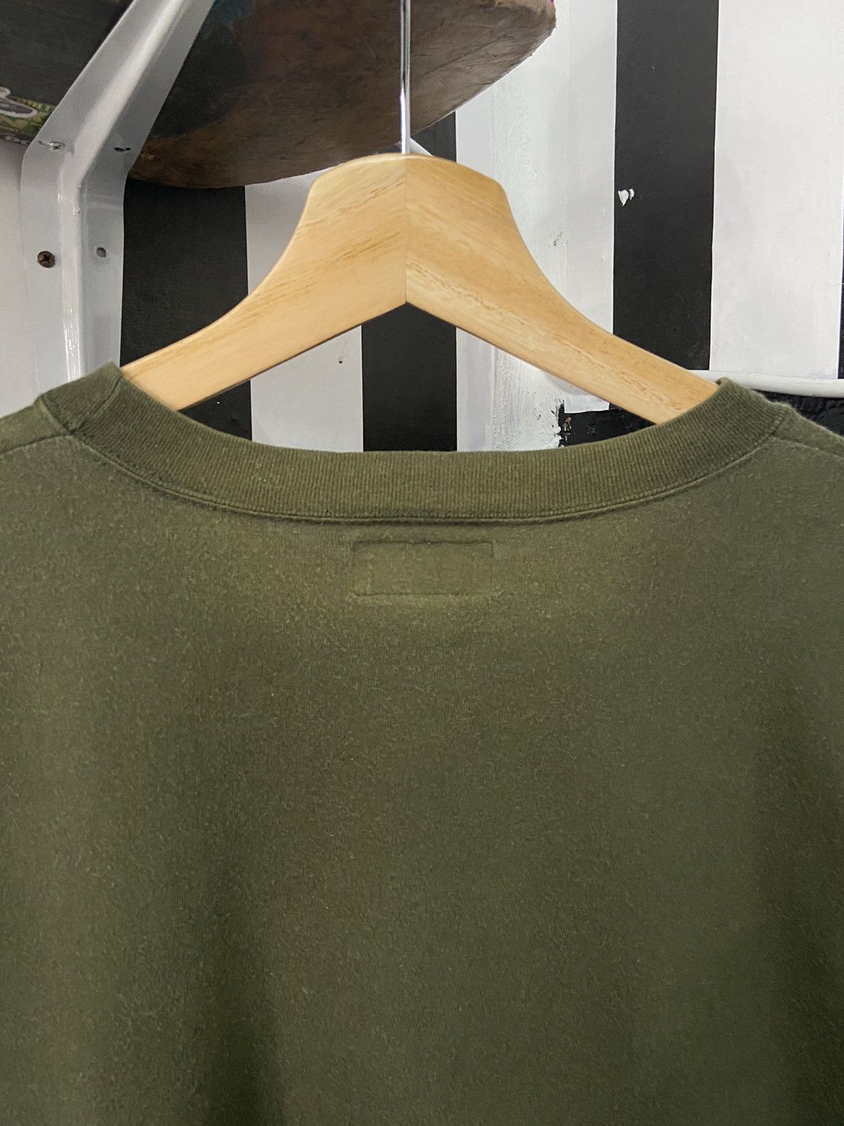 Vintage × agnes b. Vintage 90’s Agnes B Homme Paris Pocket Sun Faded Tee Size US M / EU 48-50 / 2 - 9 Thumbnail