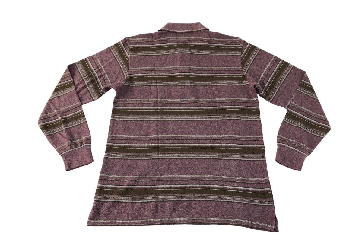 Japanese Brand × Kansai Yamamoto Up To You by Kansai Yamamoto Single Pocket Striped Polo Size US M / EU 48-50 / 2 - 2 Thumbnail