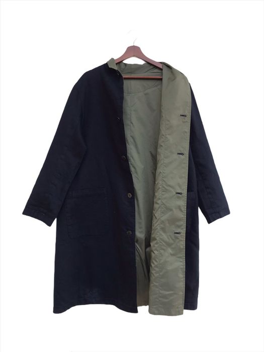 Issey Miyake 🔥Plantation by Issey Miyake Reversible Long Coat