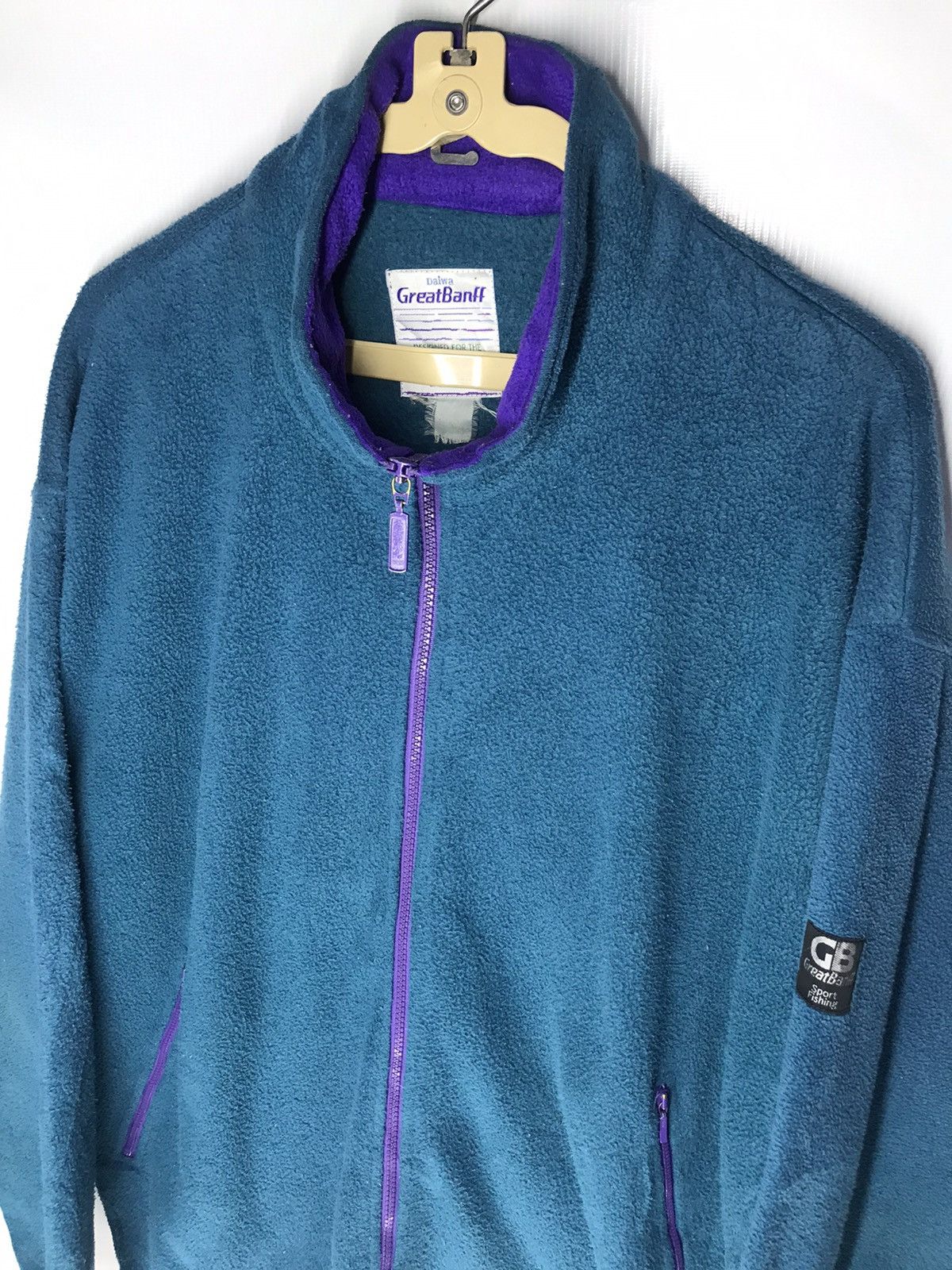 Japanese Brand Daiwa great banff sport fishing fleece sweater Size US XL / EU 56 / 4 - 5 Thumbnail