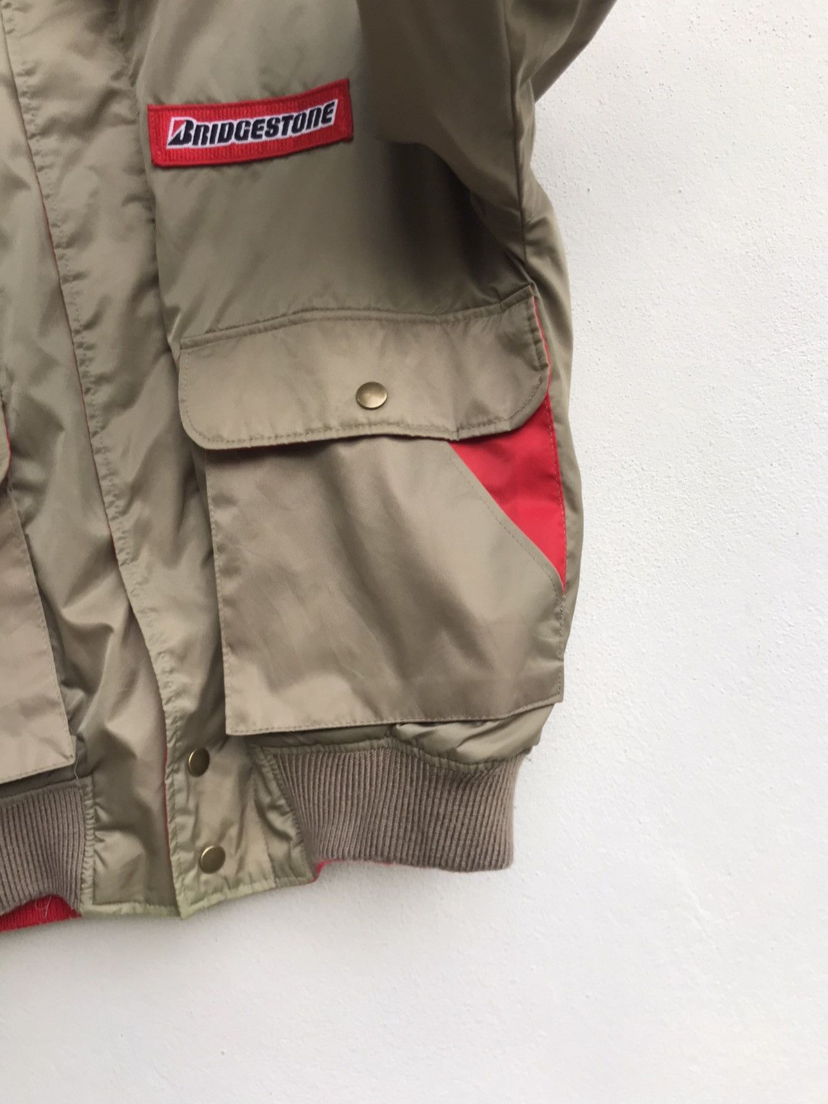 Japanese Brand × Sports Specialties Vintage 90s Bridgestone Bomber Jacket Size US S / EU 44-46 / 1 - 7 Thumbnail