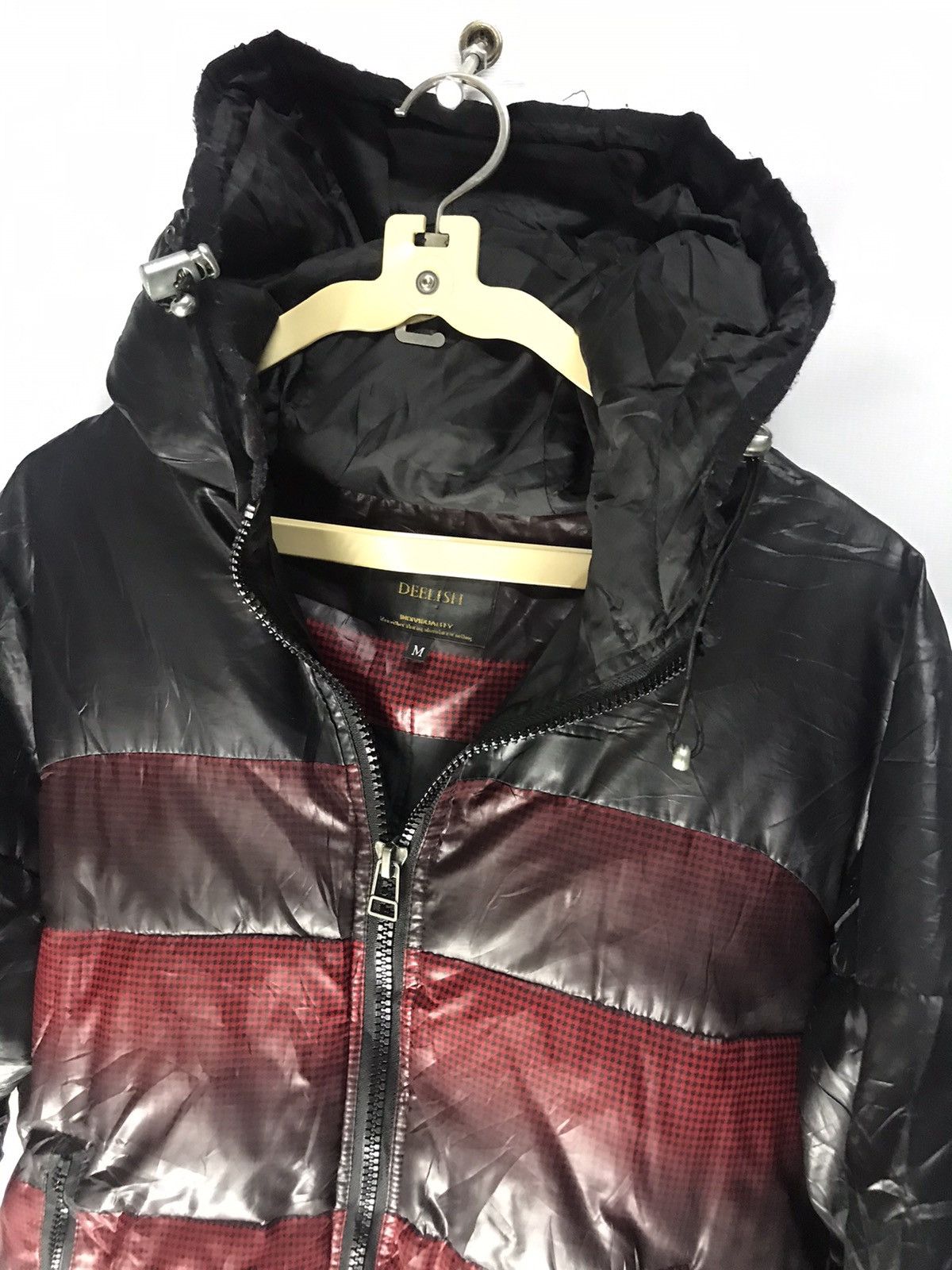 Japanese Brand Down puffer jacket with hoodie by deelish Size US M / EU 48-50 / 2 - 5 Thumbnail
