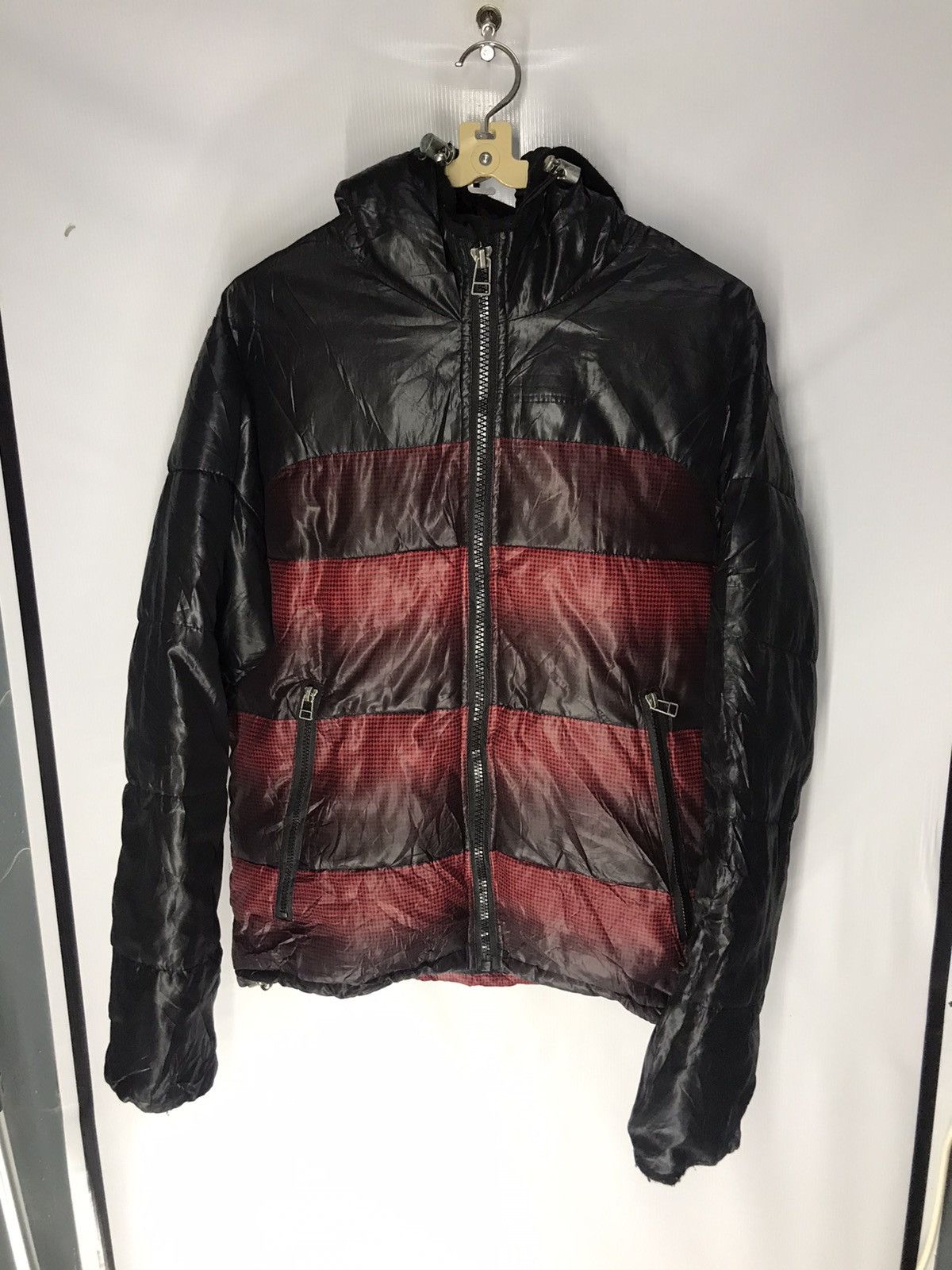 Japanese Brand Down puffer jacket with hoodie by deelish Size US M / EU 48-50 / 2 - 7 Thumbnail