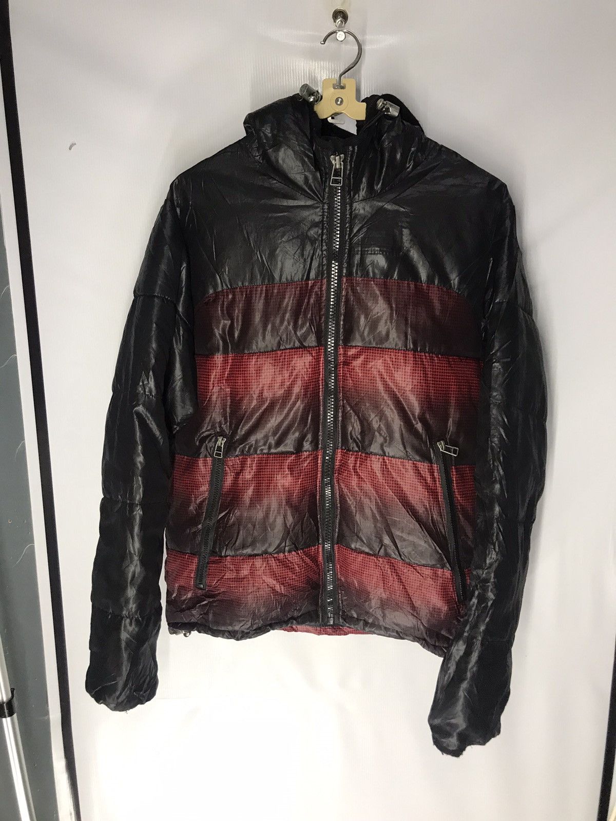 Japanese Brand Down puffer jacket with hoodie by deelish Size US M / EU 48-50 / 2 - 8 Thumbnail