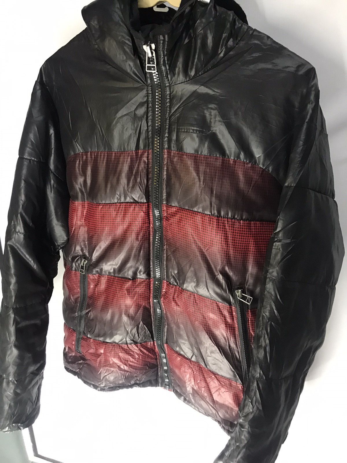 Japanese Brand Down puffer jacket with hoodie by deelish Size US M / EU 48-50 / 2 - 3 Thumbnail
