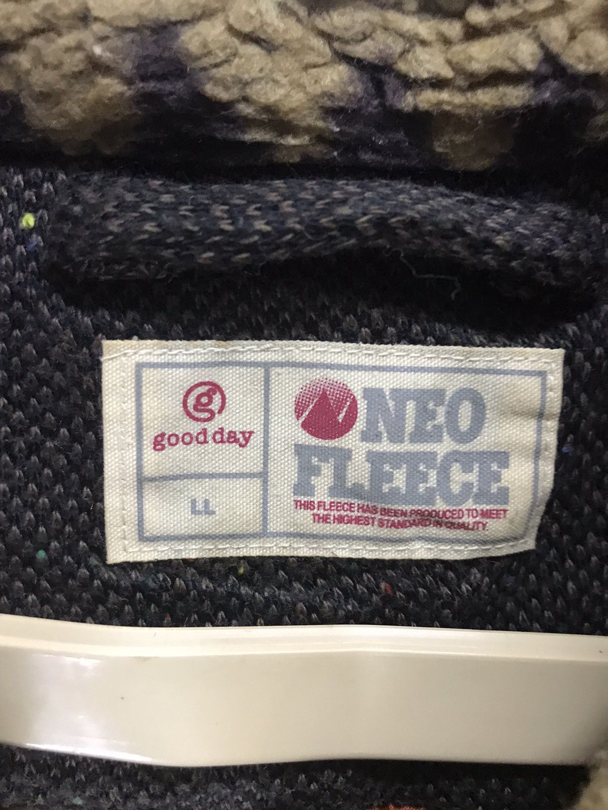 Japanese Brand Neo fleece multicolor by good day Size US M / EU 48-50 / 2 - 3 Thumbnail