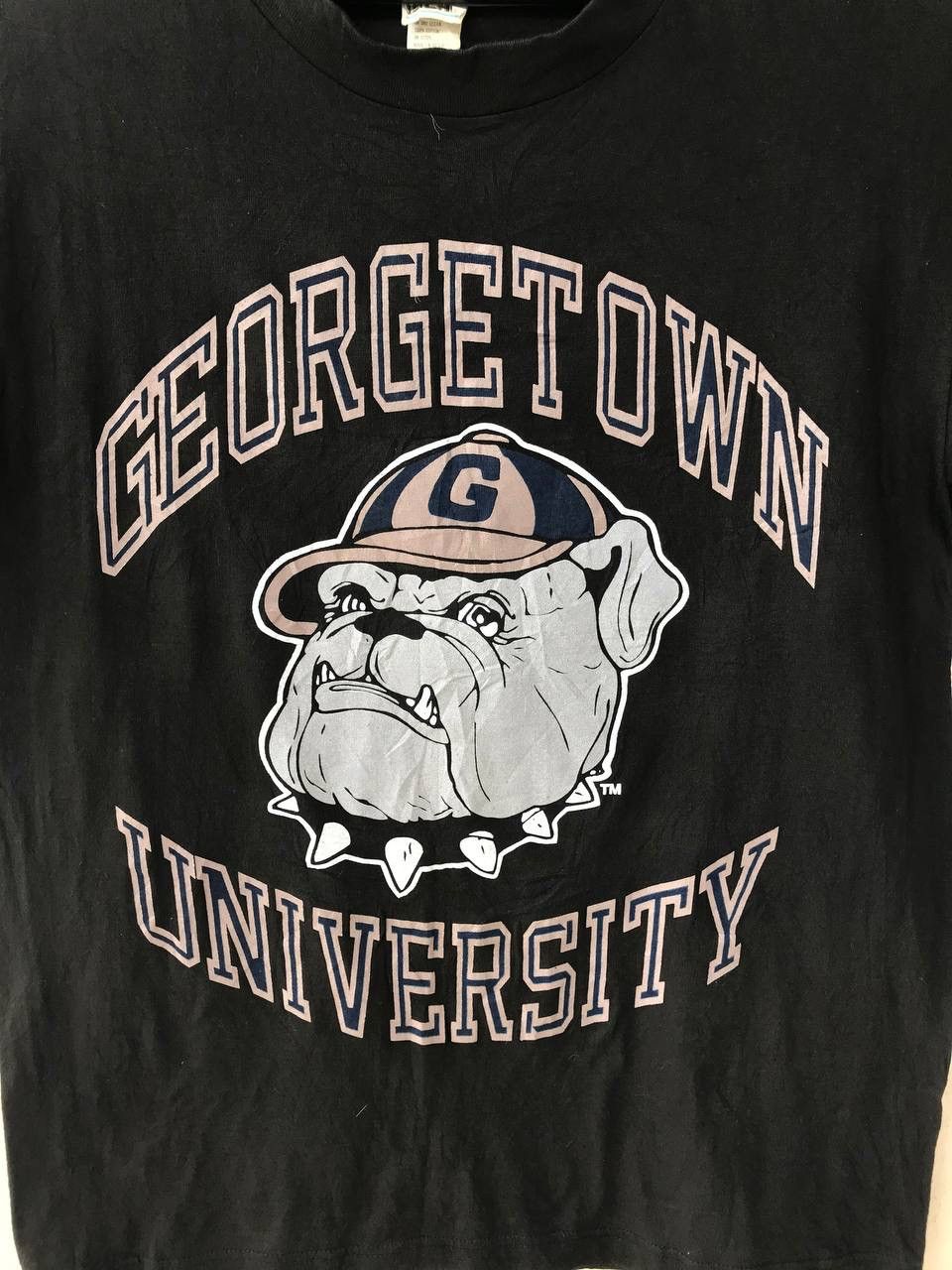 Vintage VINTAGE 90’S GEORGETOWN UNIVERSITY BIG LOGO Size US L / EU 52-54 / 3 - 3 Thumbnail