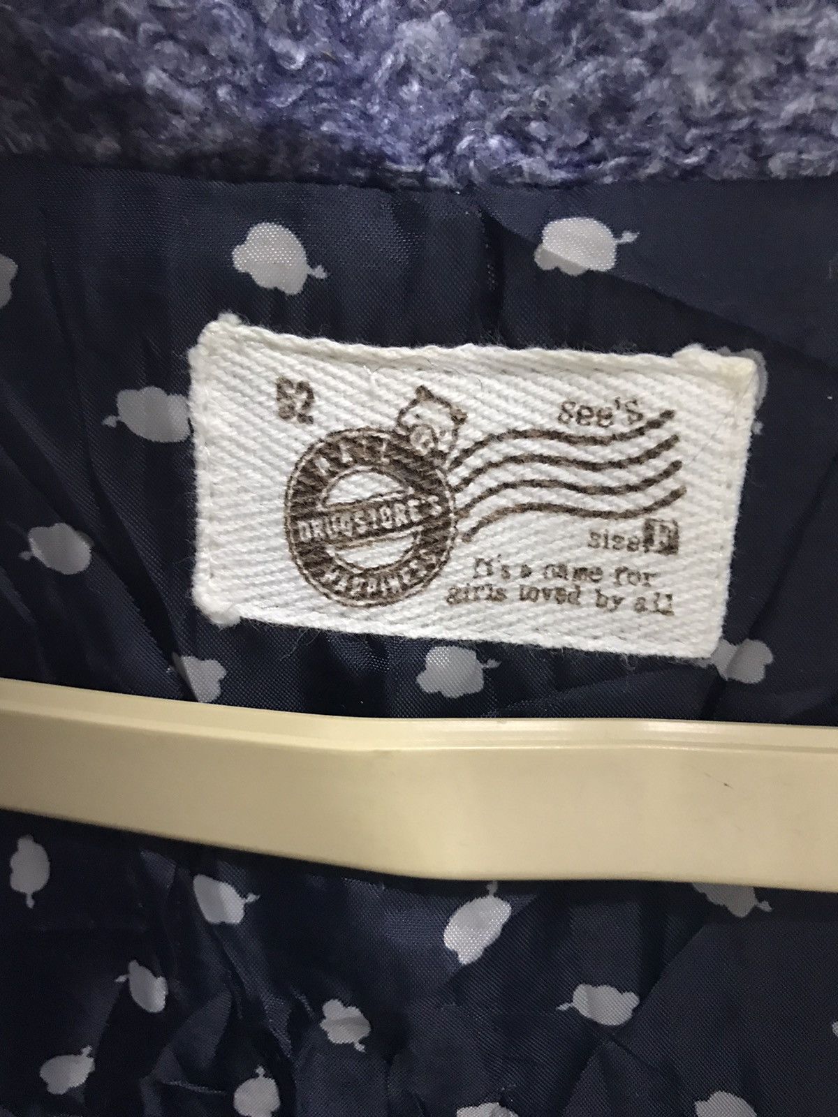 Japanese Brand 🔥offer🔥Drugstore patchwork sleeveless fleece zipper jacket Size US M / EU 48-50 / 2 - 6 Thumbnail