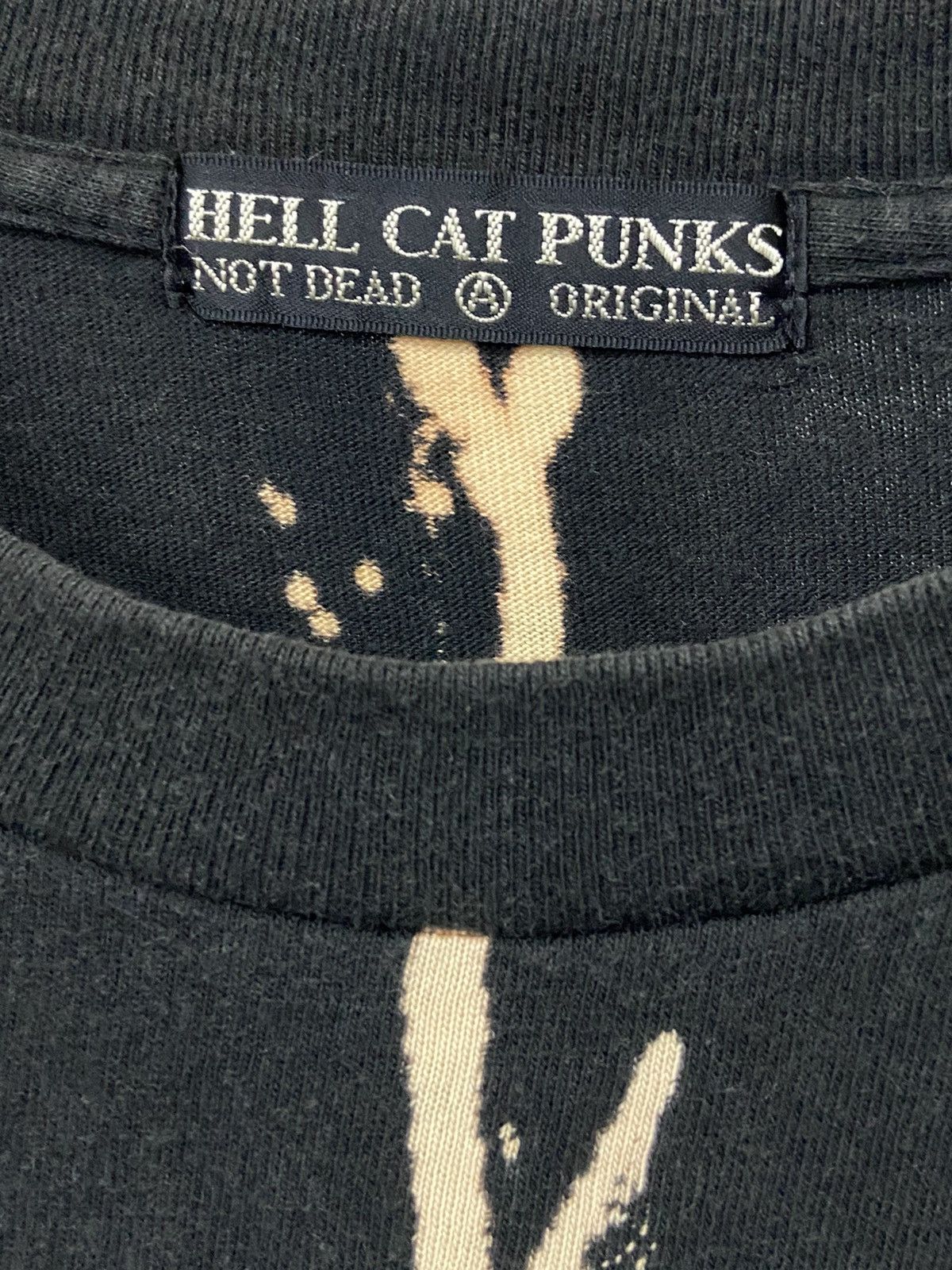 Japanese Brand × Seditionaries × Vintage Vintage Seditionaries Hell Cat Punks God Save The Skull tee Size US L / EU 52-54 / 3 - 8 Thumbnail